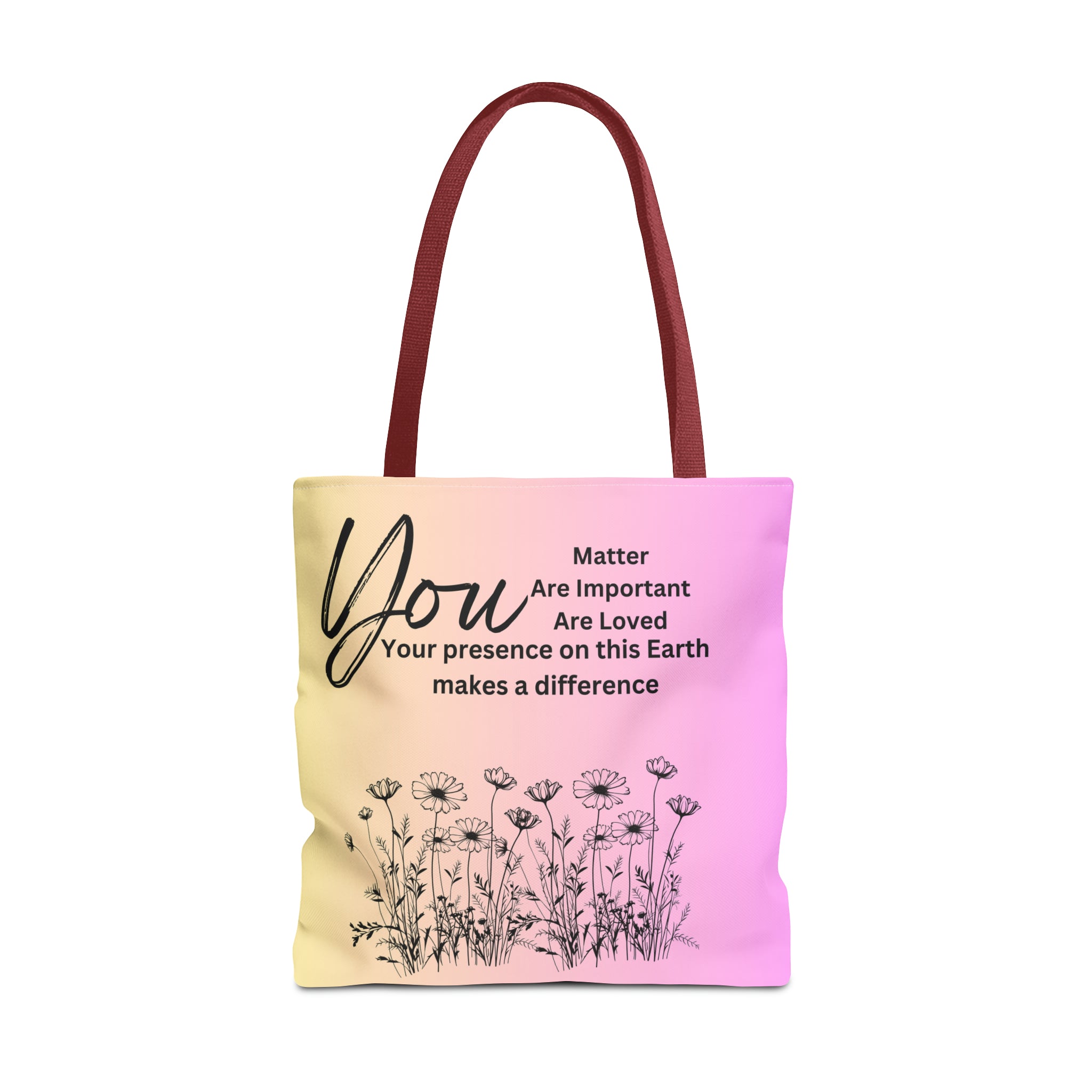 "You" Tote Bag (AOP)
