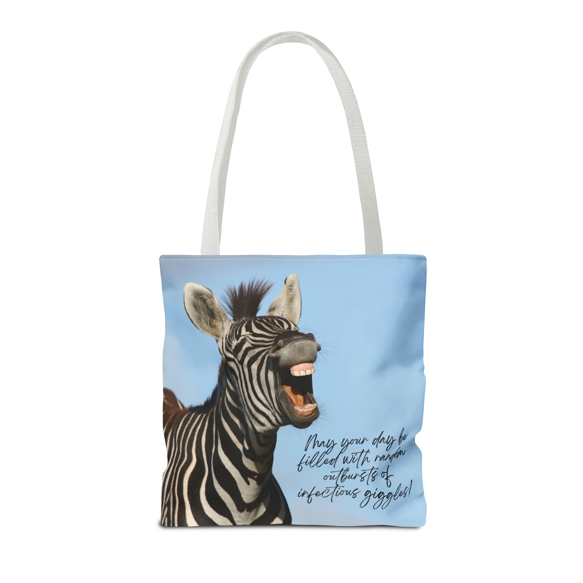 "Infectious Giggles" Tote Bag (AOP)