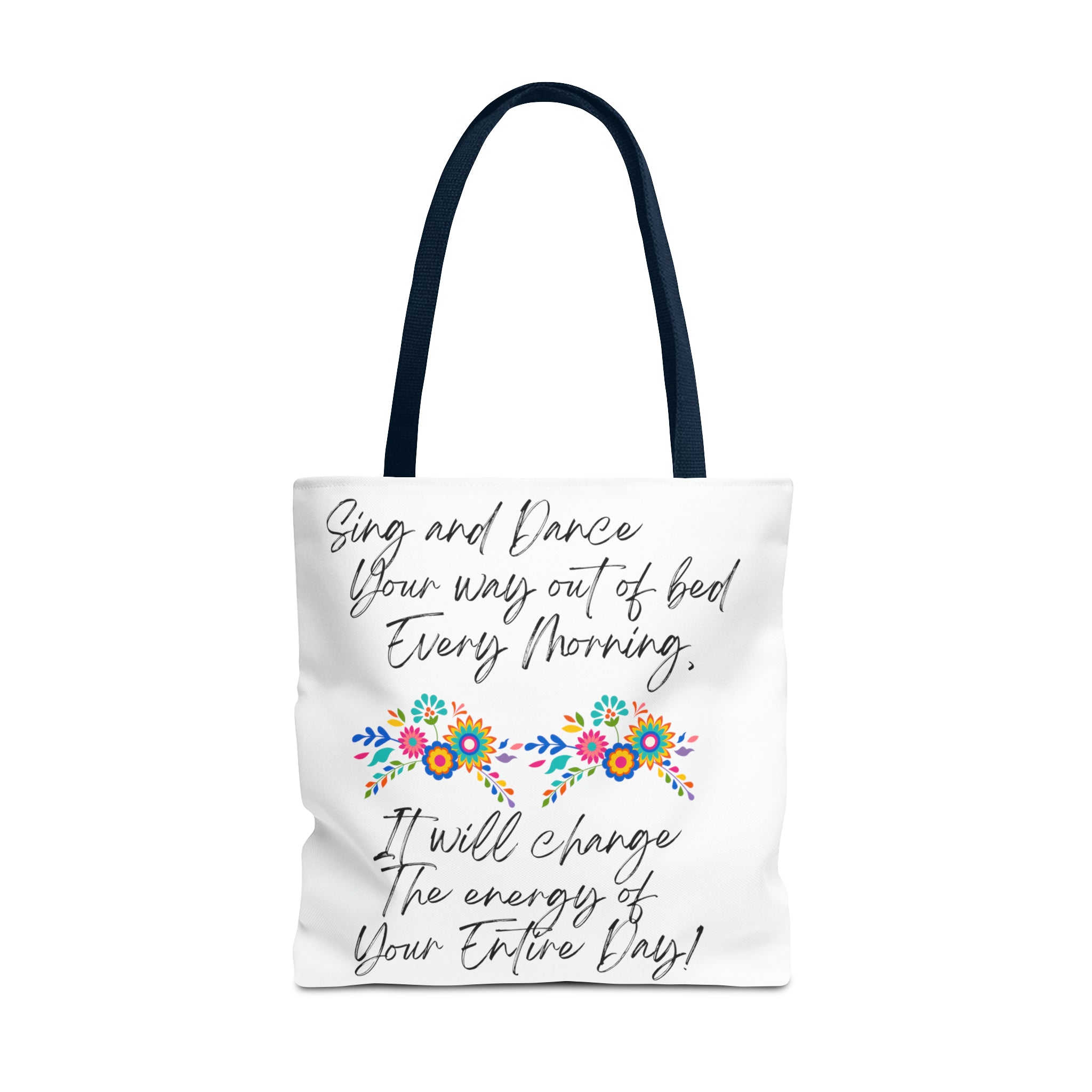 "Sing and Dance Energy" Tote Bag (AOP)