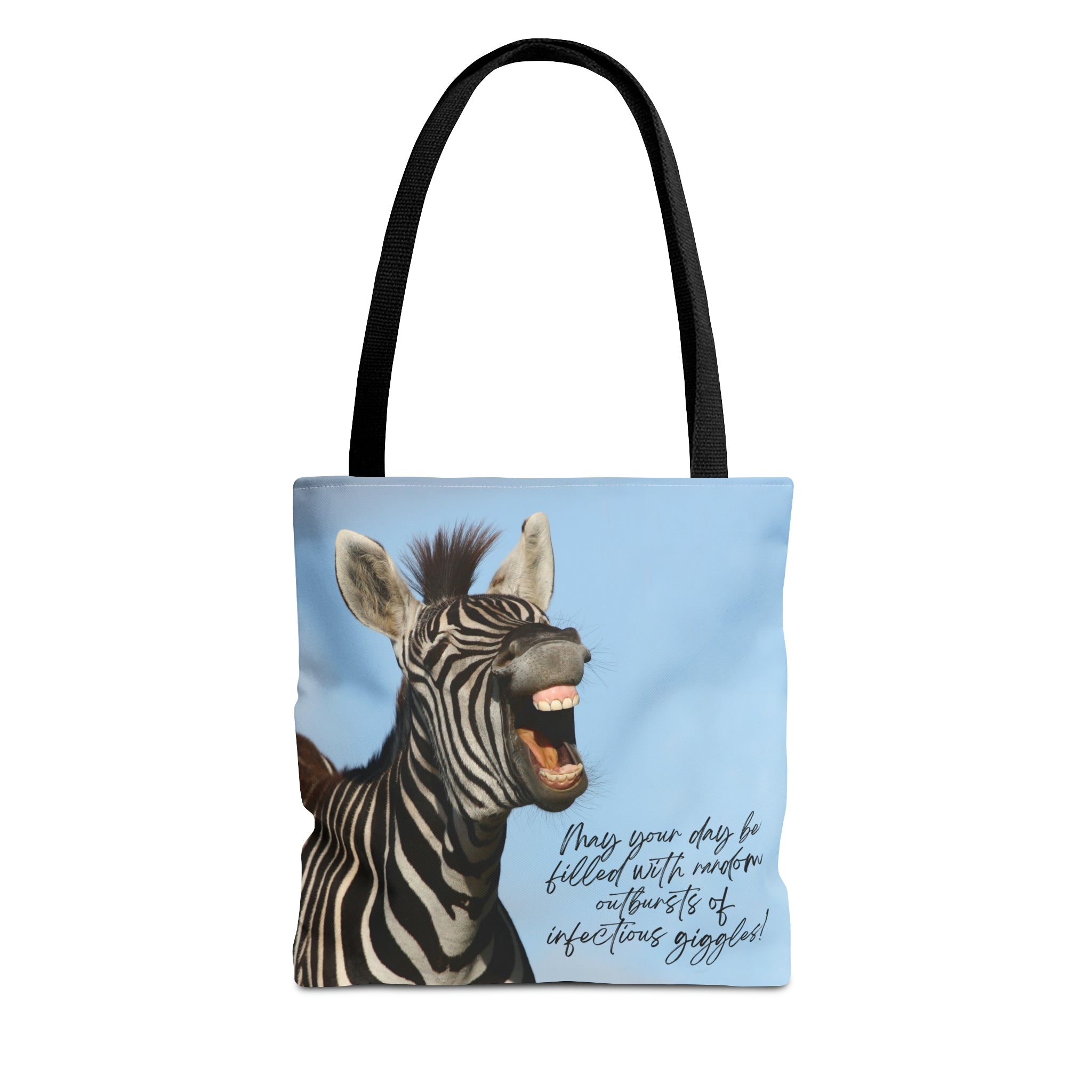 "Infectious Giggles" Tote Bag (AOP)