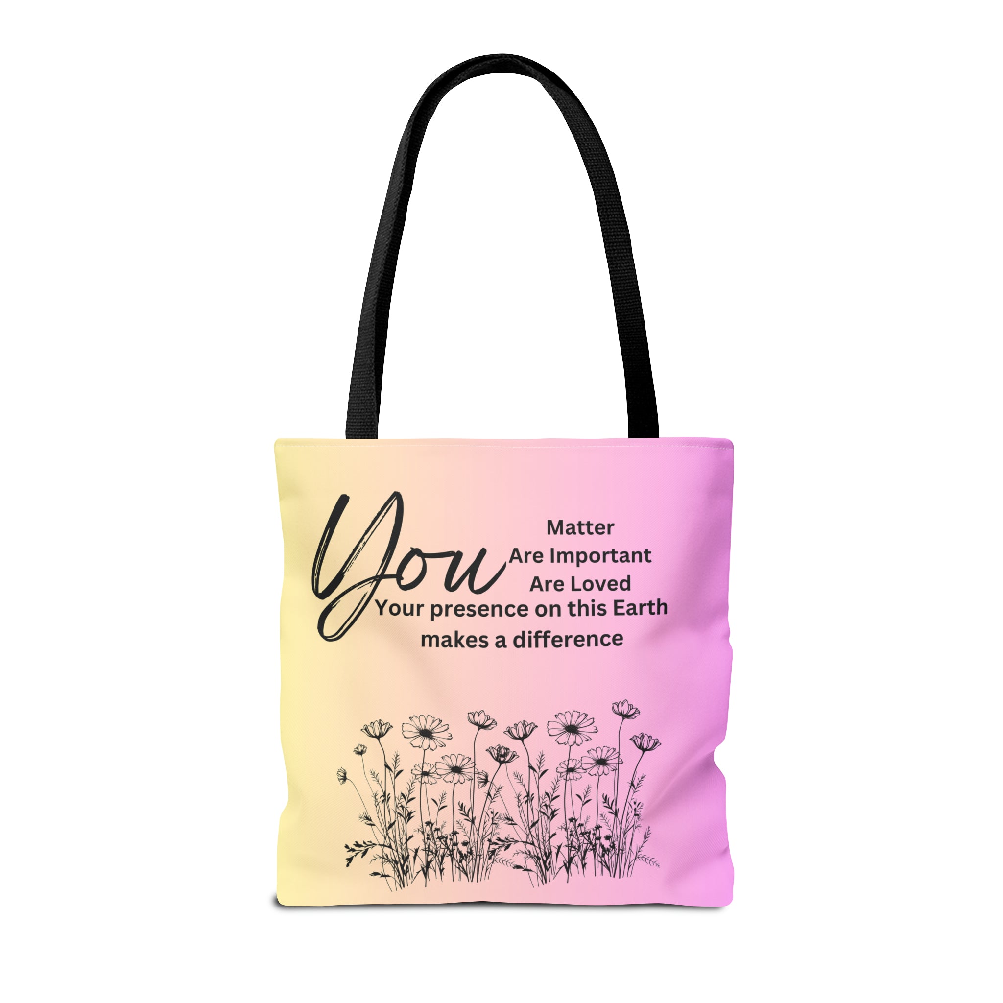 "You" Tote Bag (AOP)