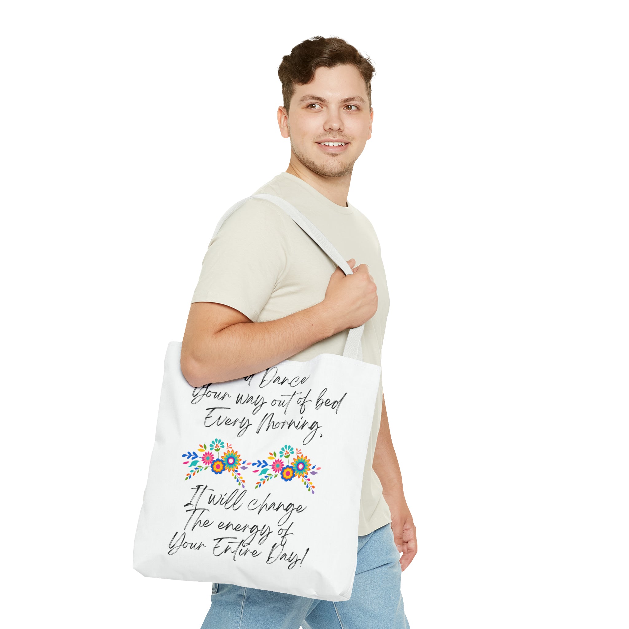 "Sing and Dance Energy" Tote Bag (AOP)