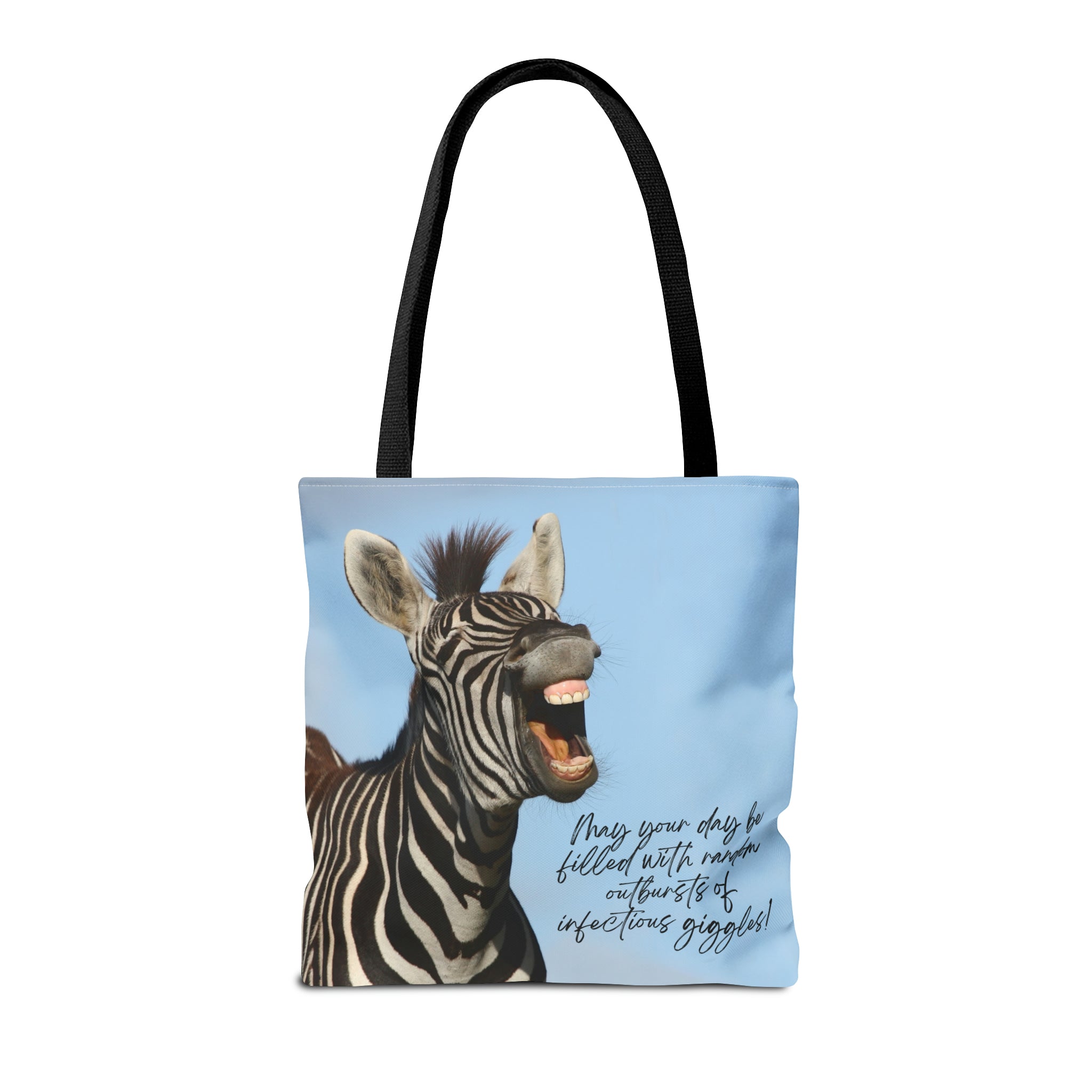"Infectious Giggles" Tote Bag (AOP)