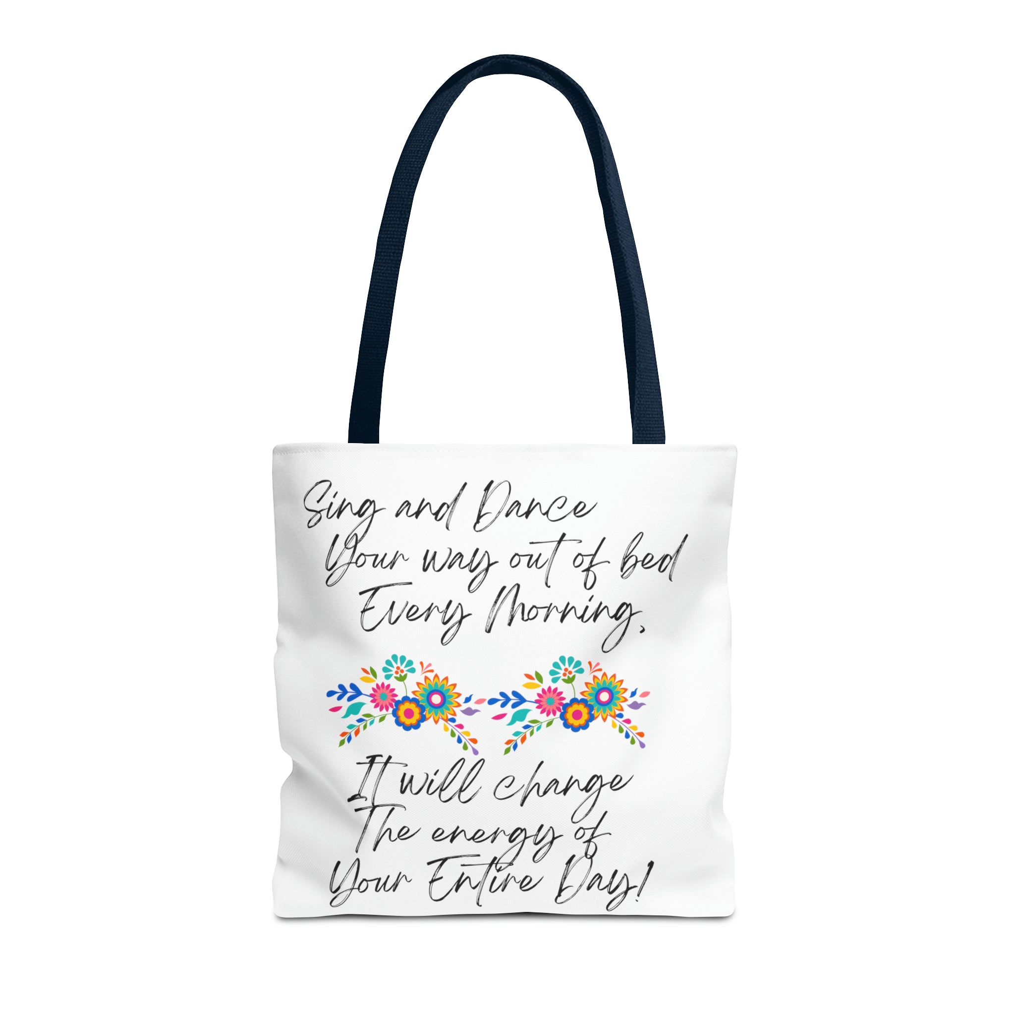 "Sing and Dance Energy" Tote Bag (AOP)