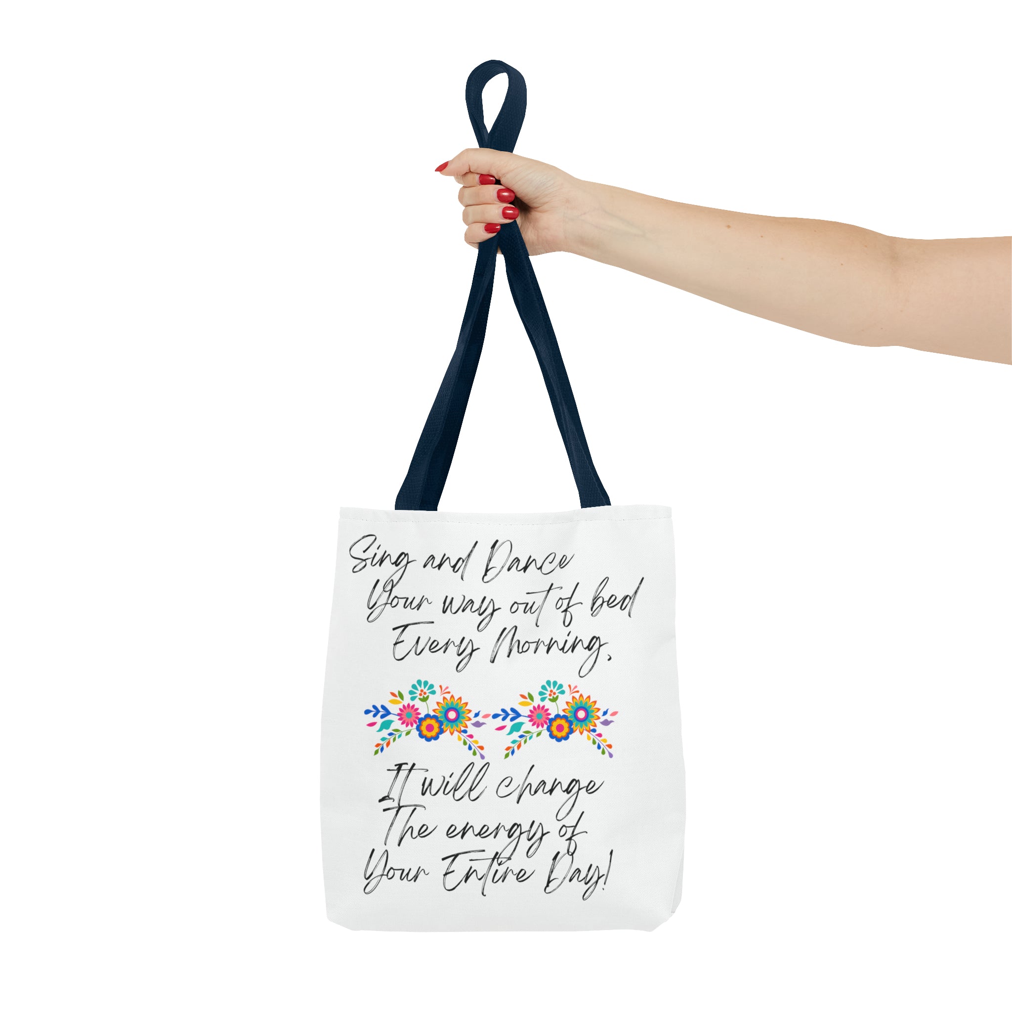 "Sing and Dance Energy" Tote Bag (AOP)