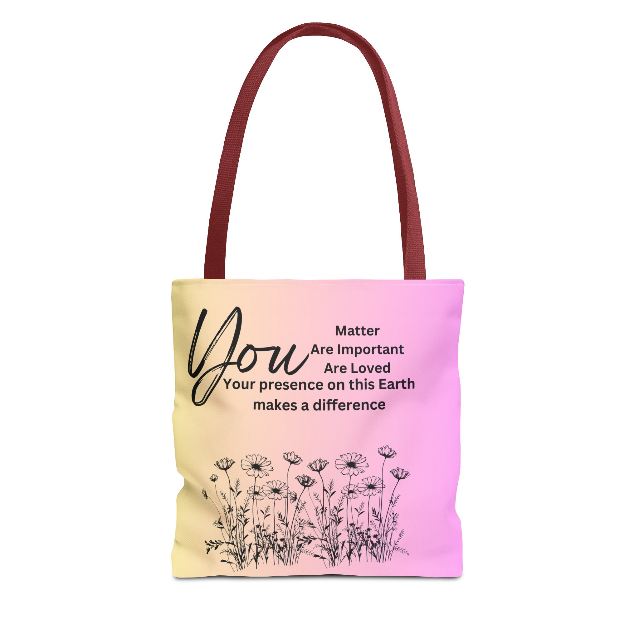 "You" Tote Bag (AOP)