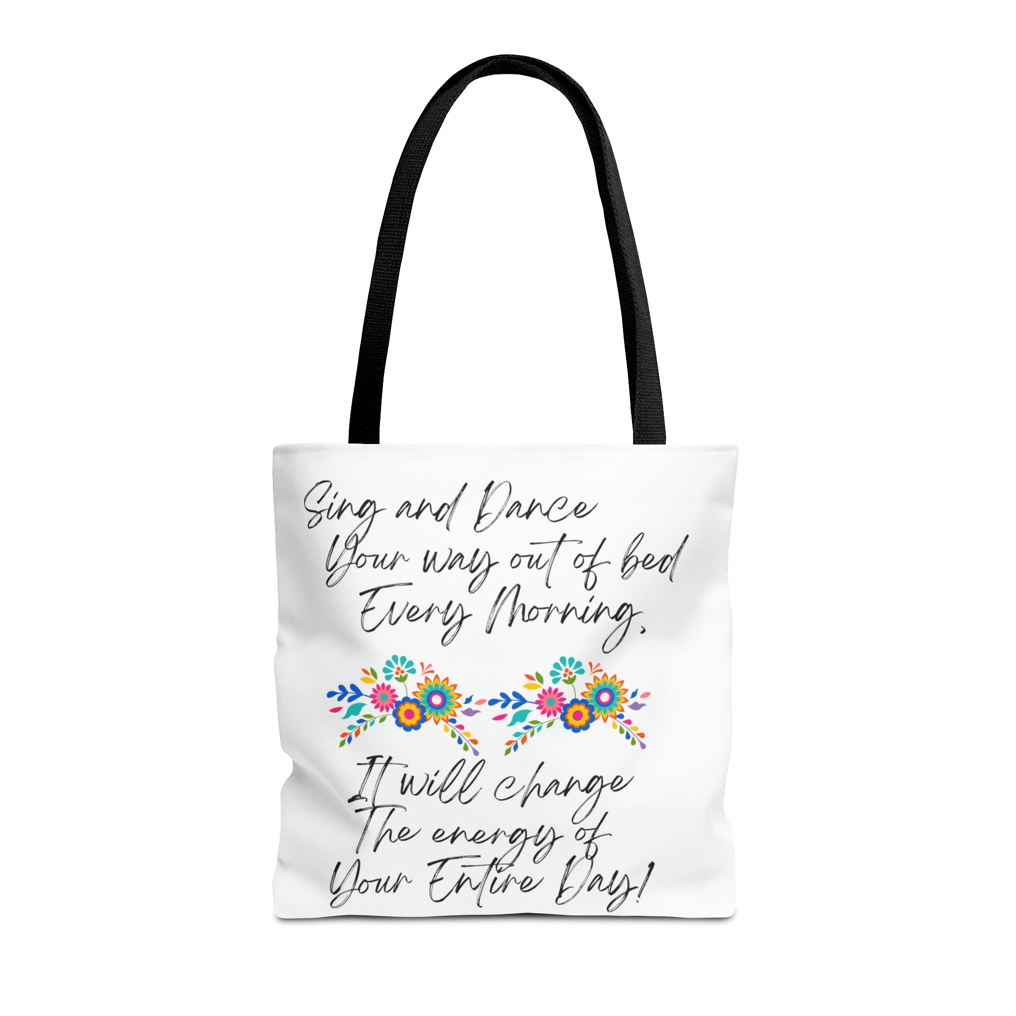 "Sing and Dance Energy" Tote Bag (AOP)
