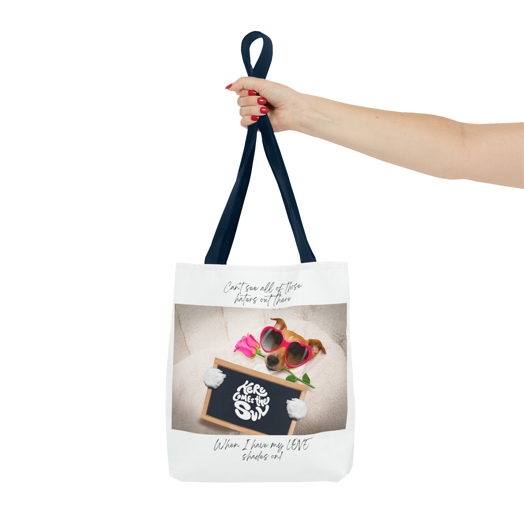 "Dog Love Shades" Tote Bag (AOP)