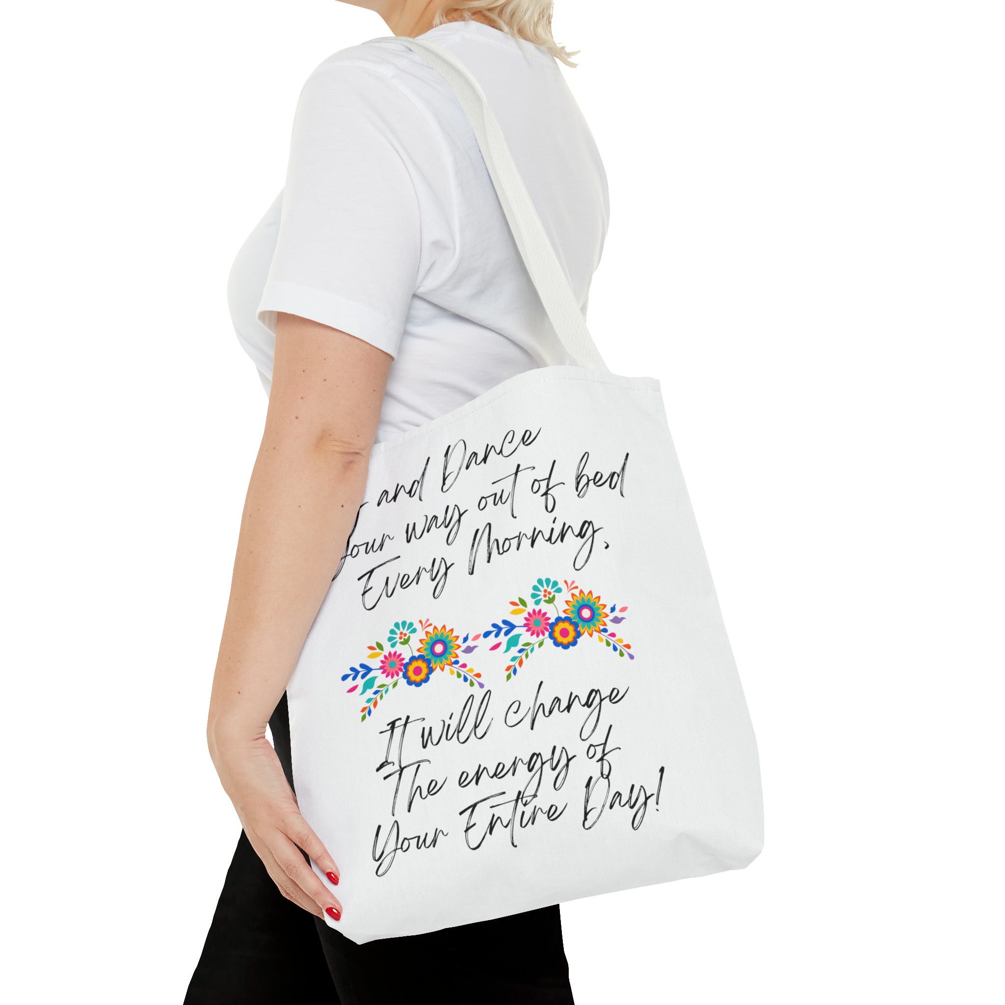 "Sing and Dance Energy" Tote Bag (AOP)