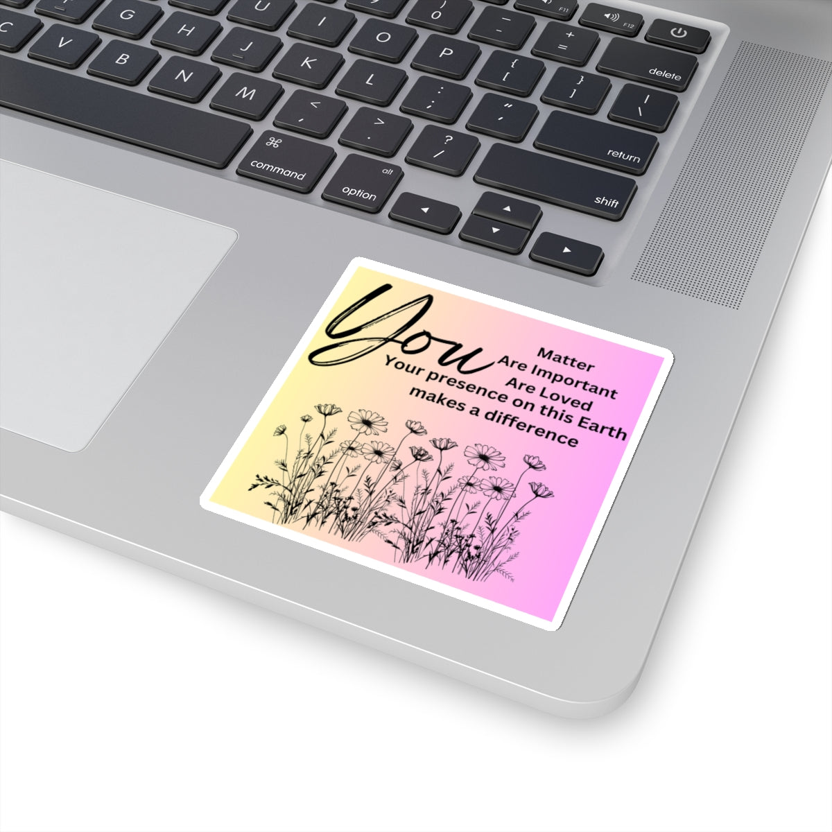 "You" Kiss-Cut Stickers