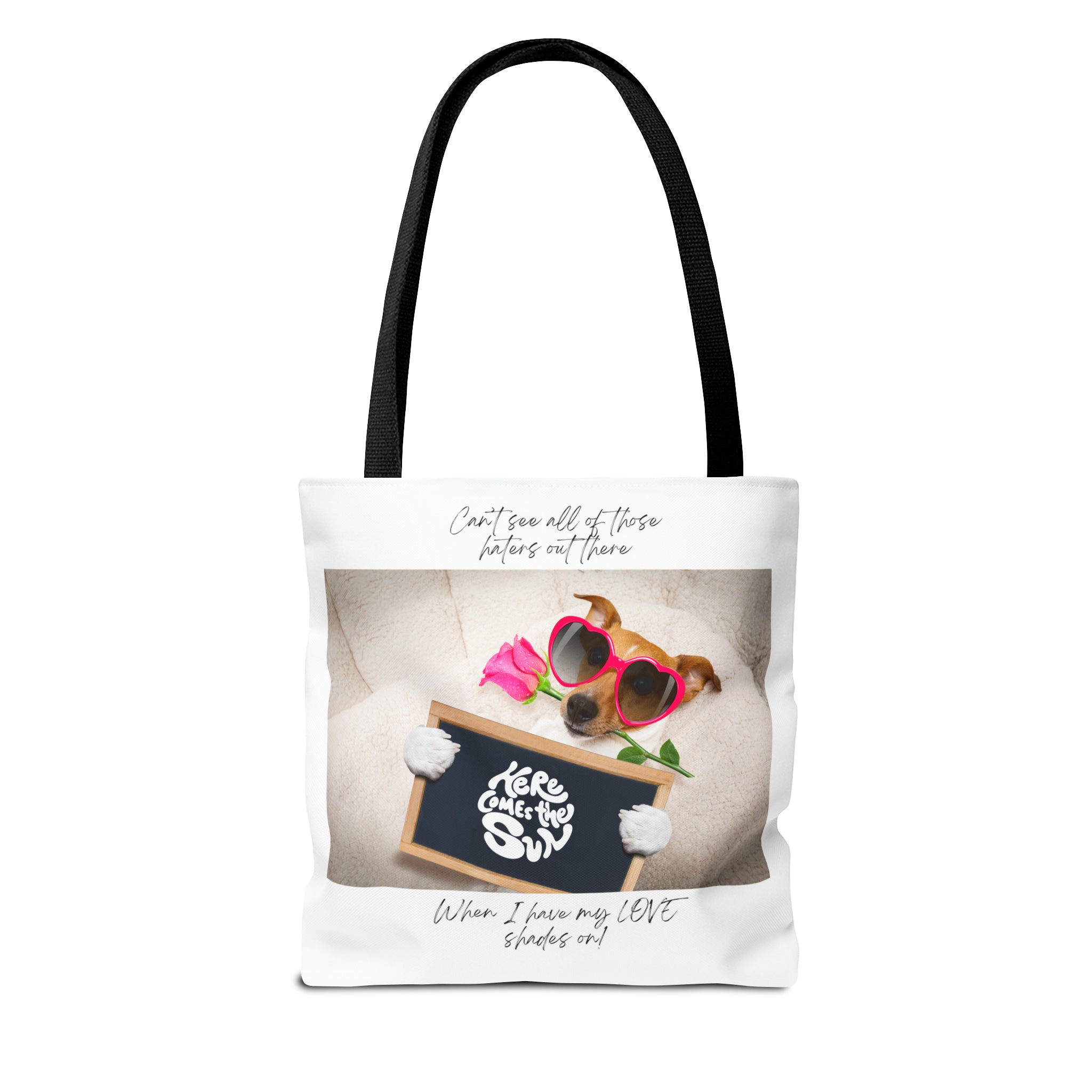 "Dog Love Shades" Tote Bag (AOP)