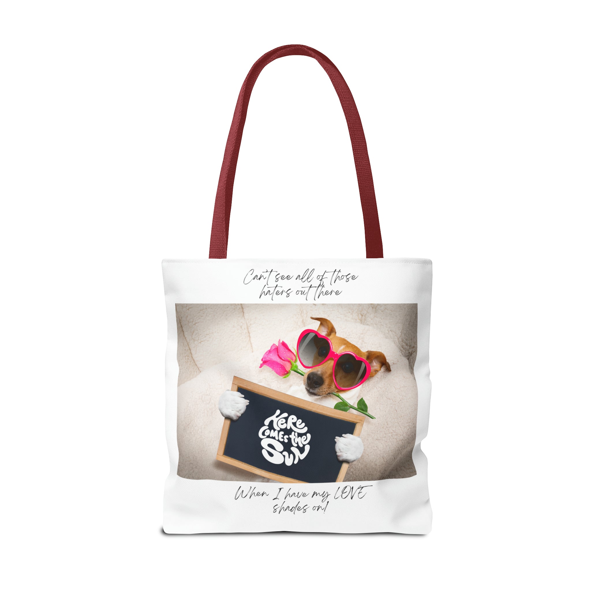 "Dog Love Shades" Tote Bag (AOP)