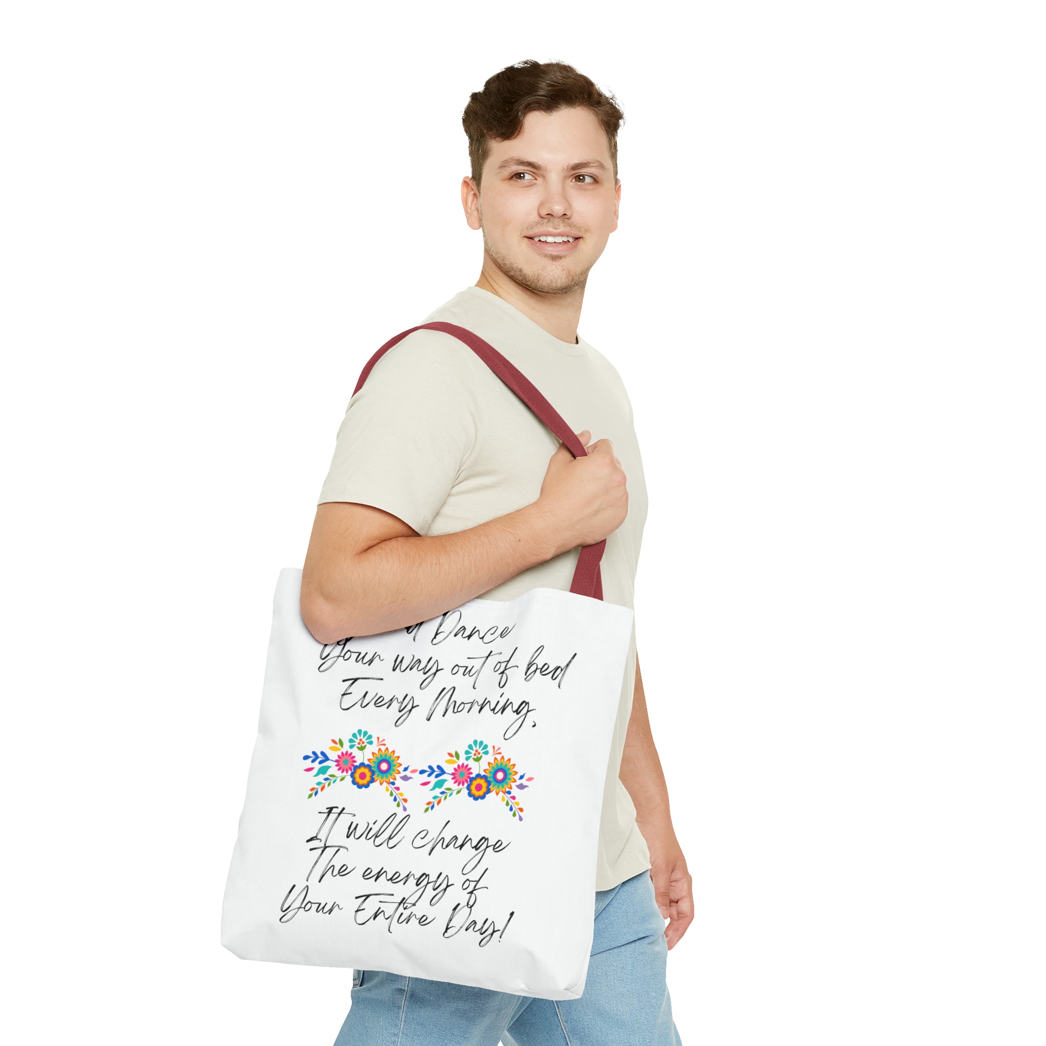 "Sing and Dance Energy" Tote Bag (AOP)