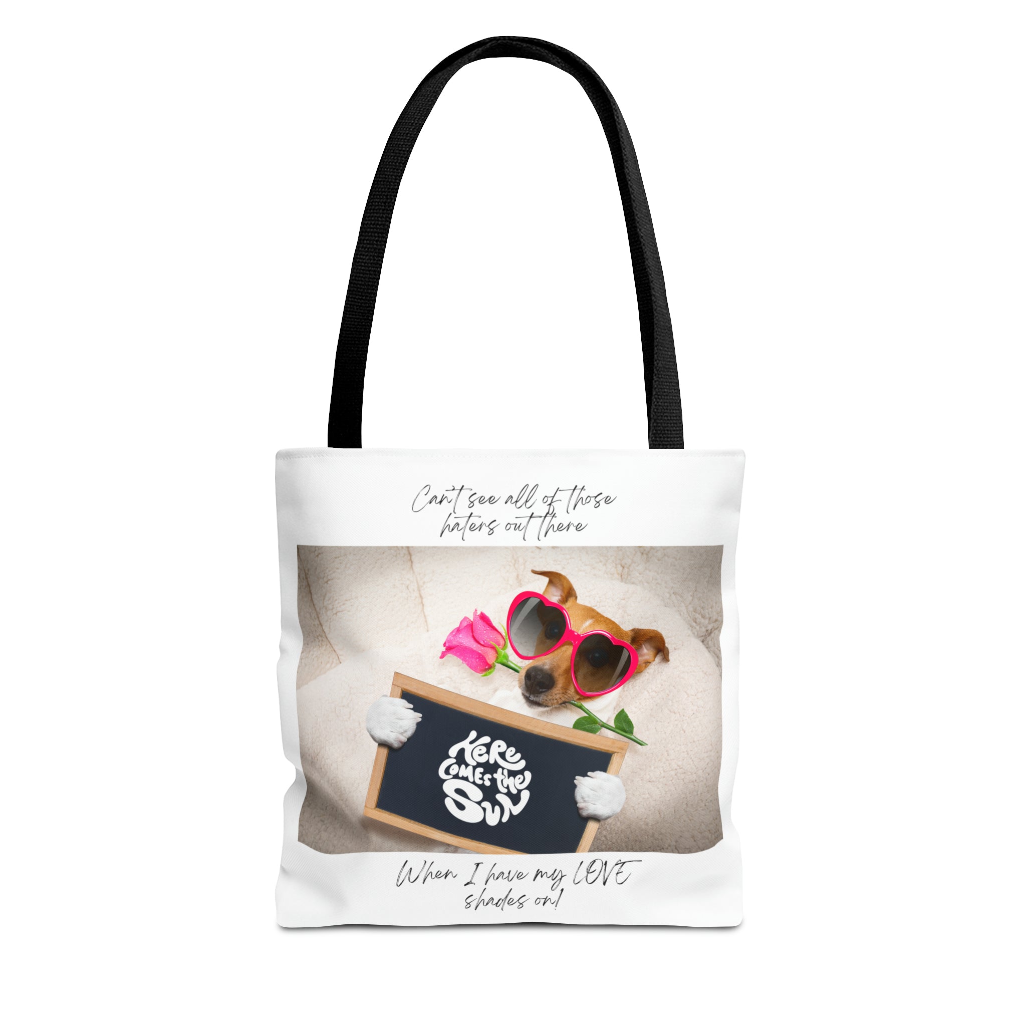 "Dog Love Shades" Tote Bag (AOP)