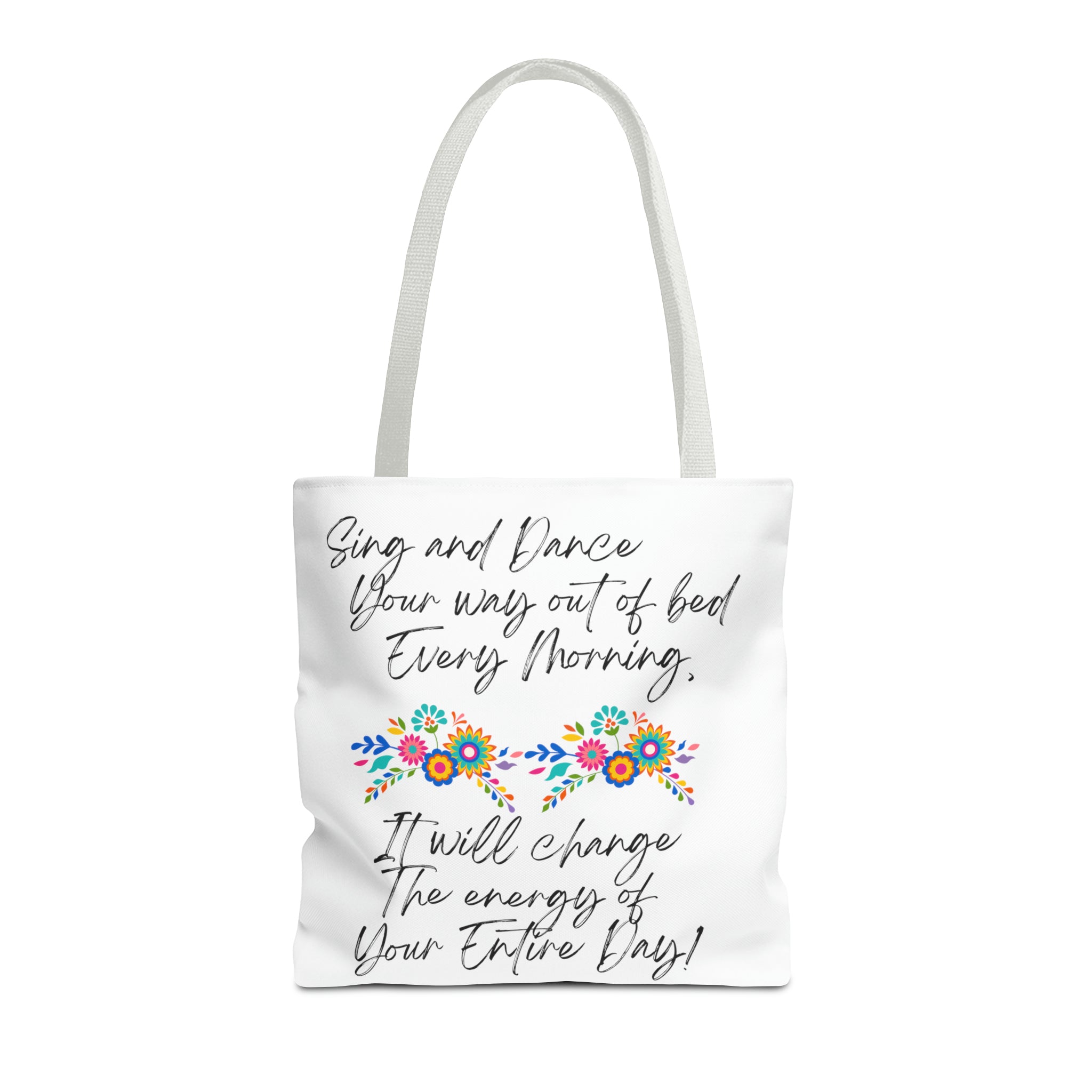 "Sing and Dance Energy" Tote Bag (AOP)