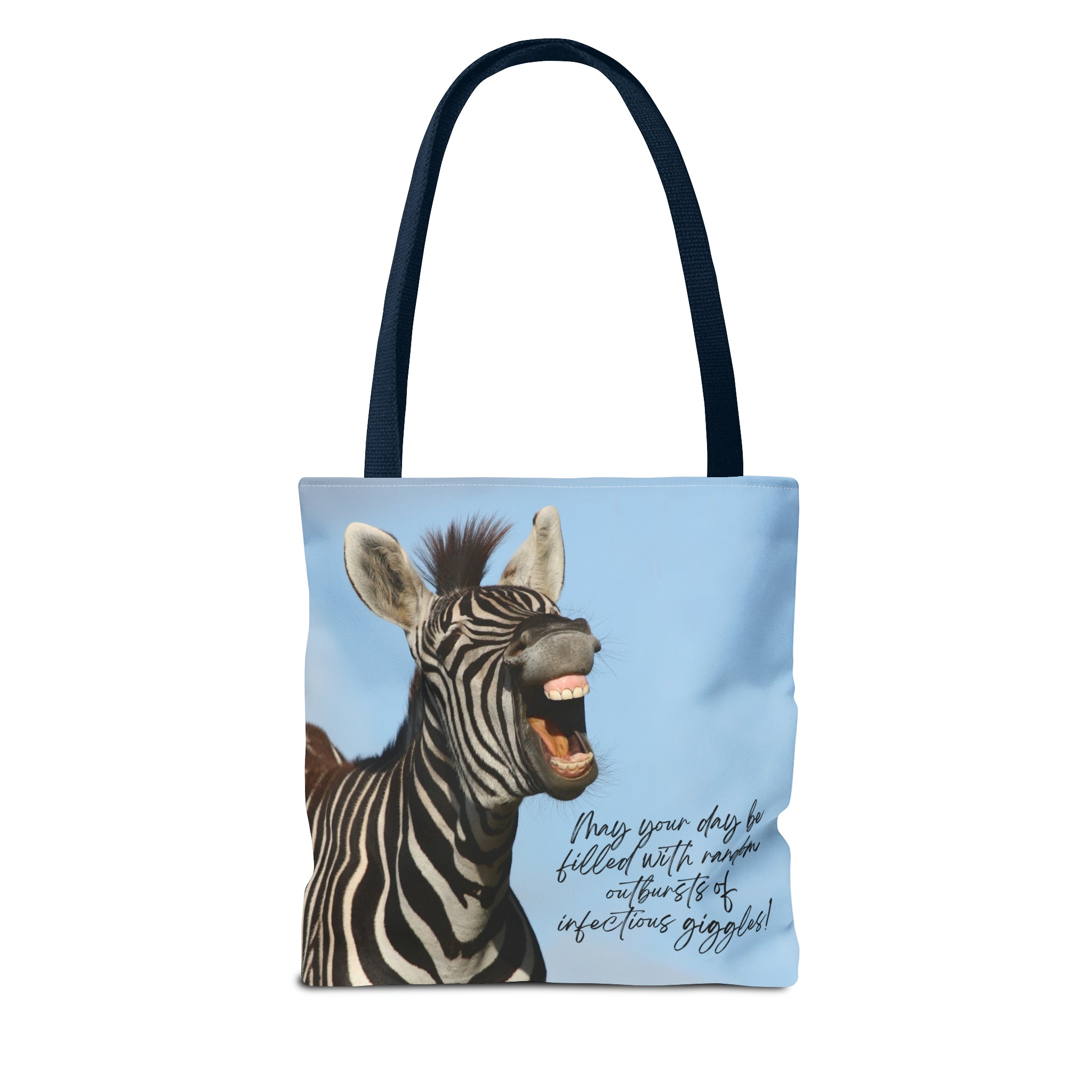 "Infectious Giggles" Tote Bag (AOP)