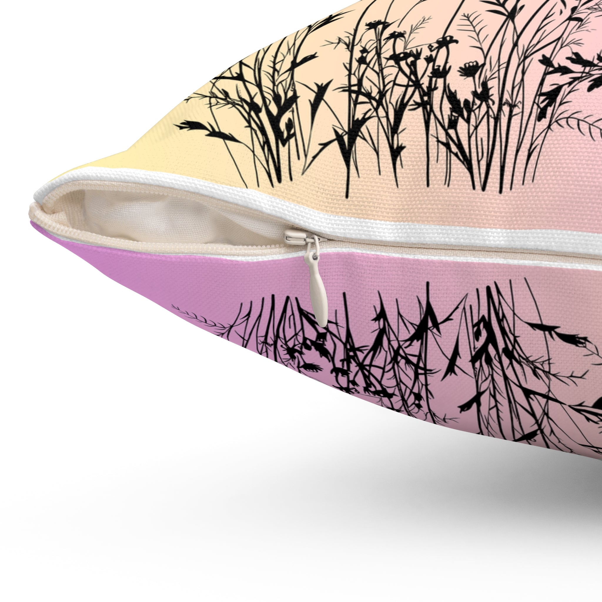 "You" Spun Polyester Square Pillow