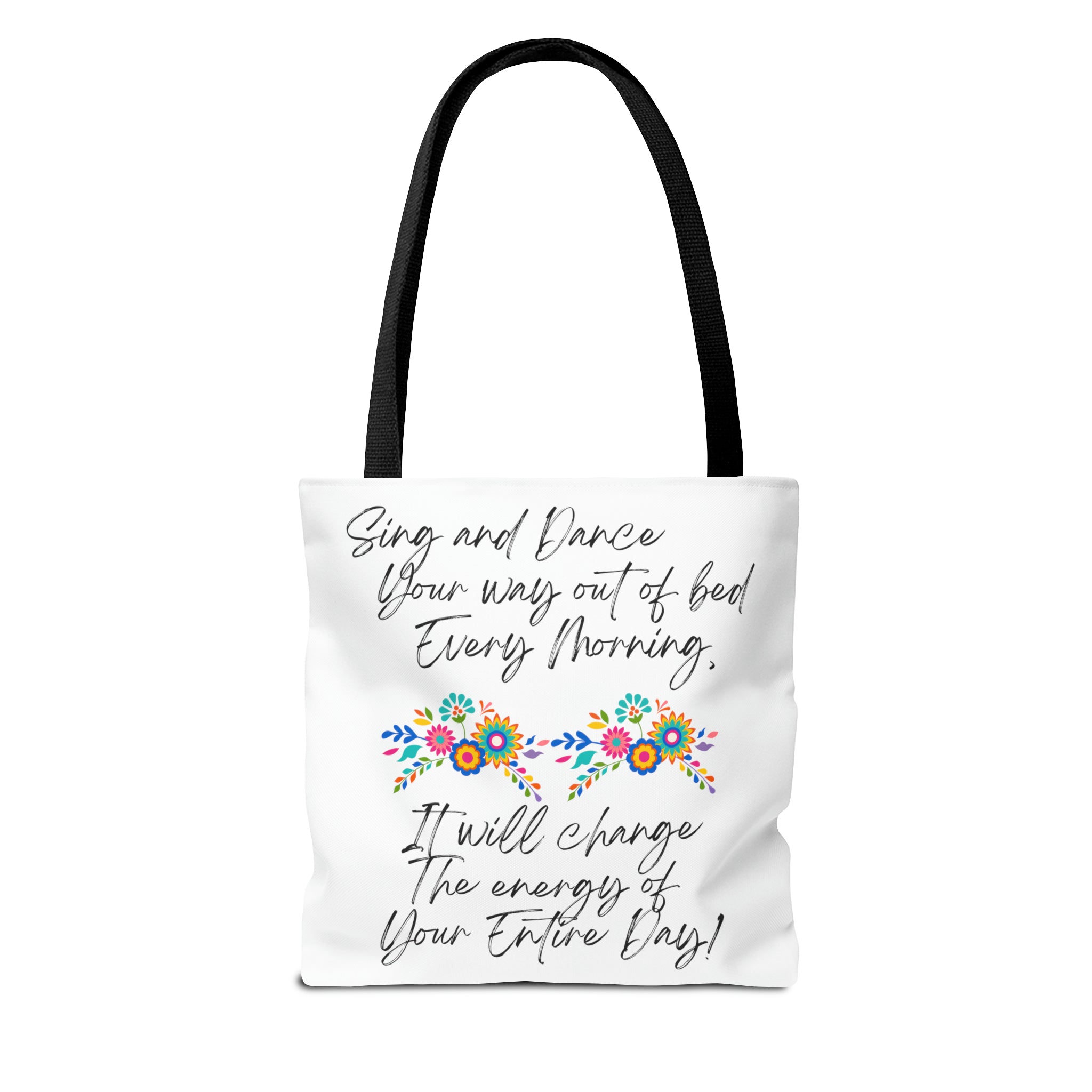 "Sing and Dance Energy" Tote Bag (AOP)