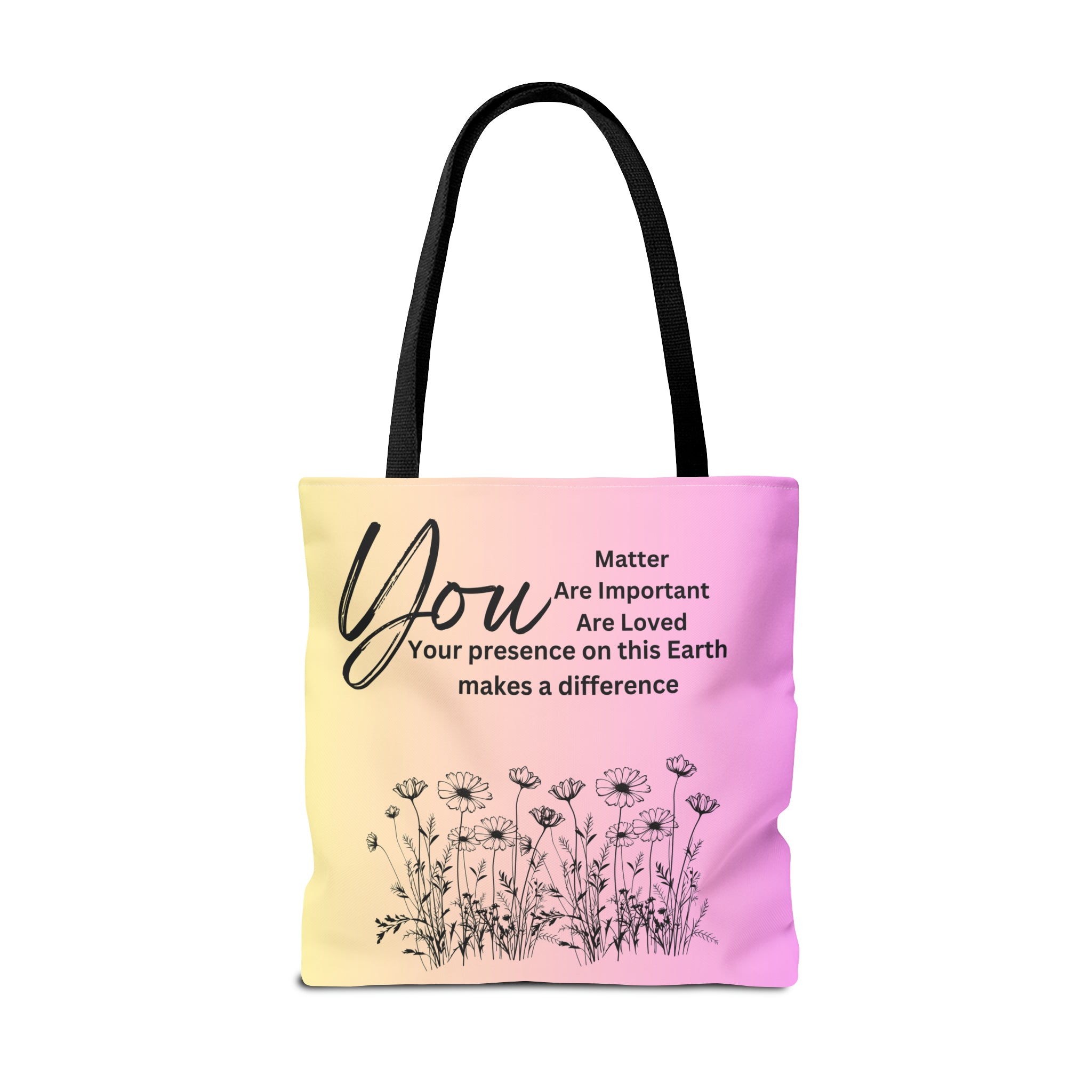 "You" Tote Bag (AOP)