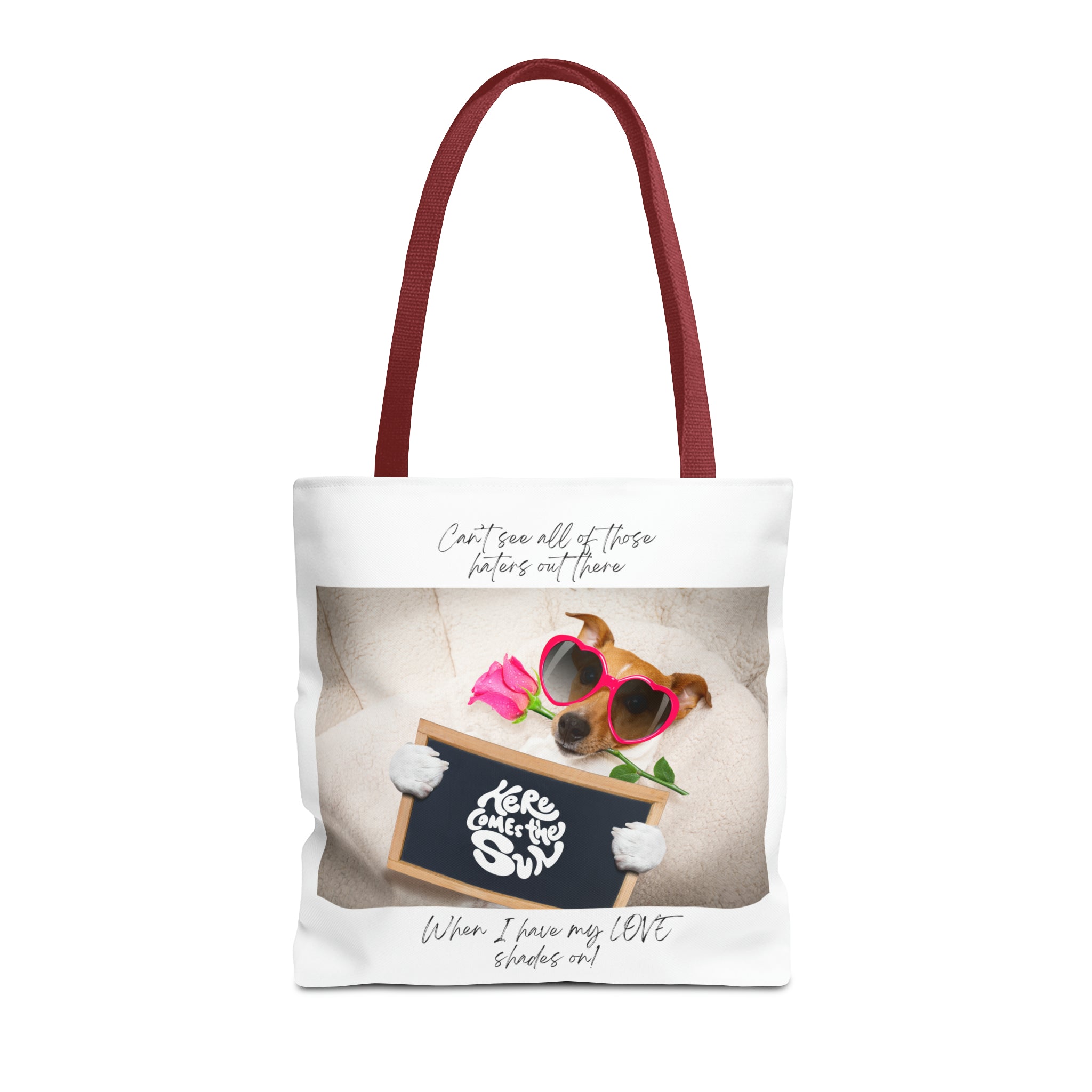 "Dog Love Shades" Tote Bag (AOP)