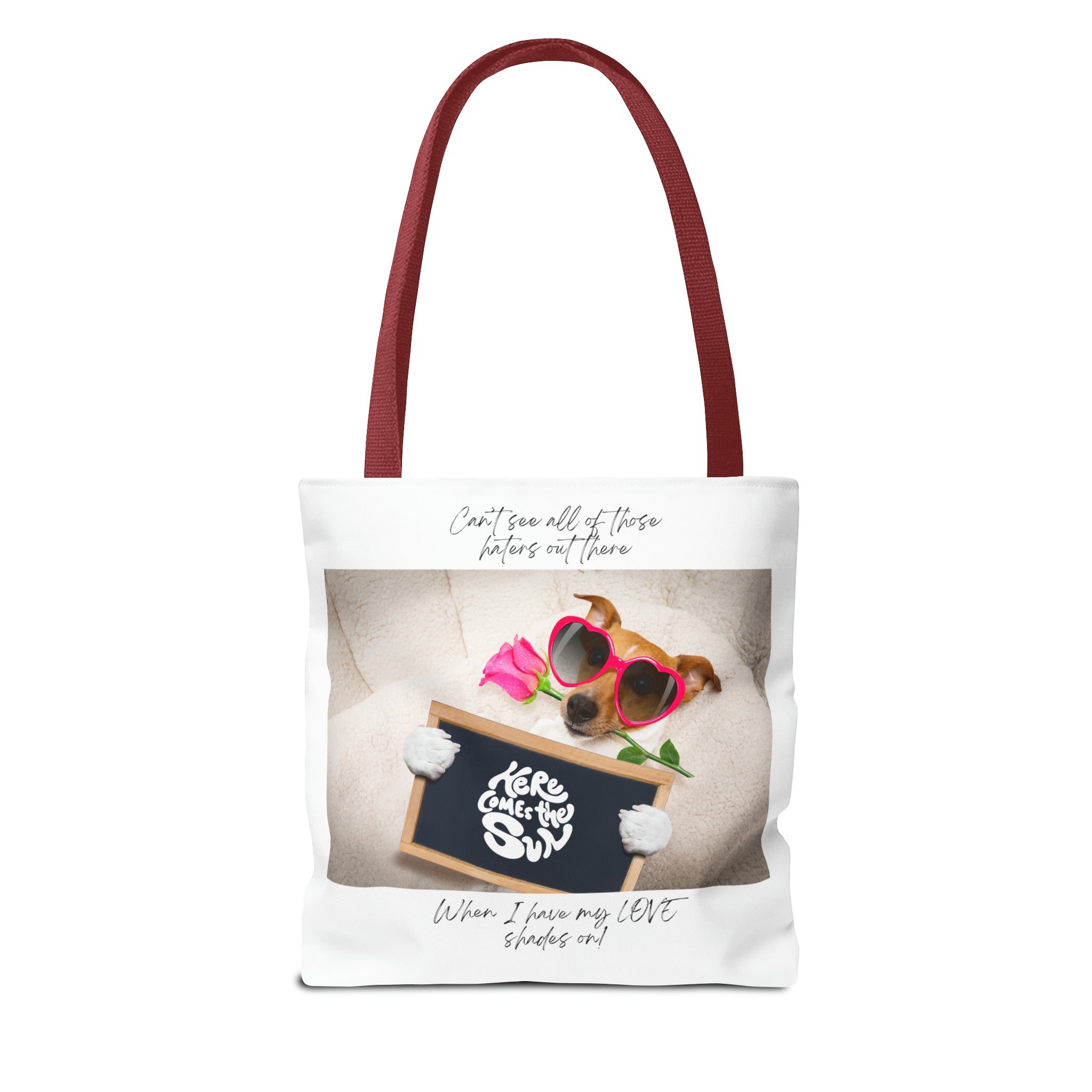 "Dog Love Shades" Tote Bag (AOP)