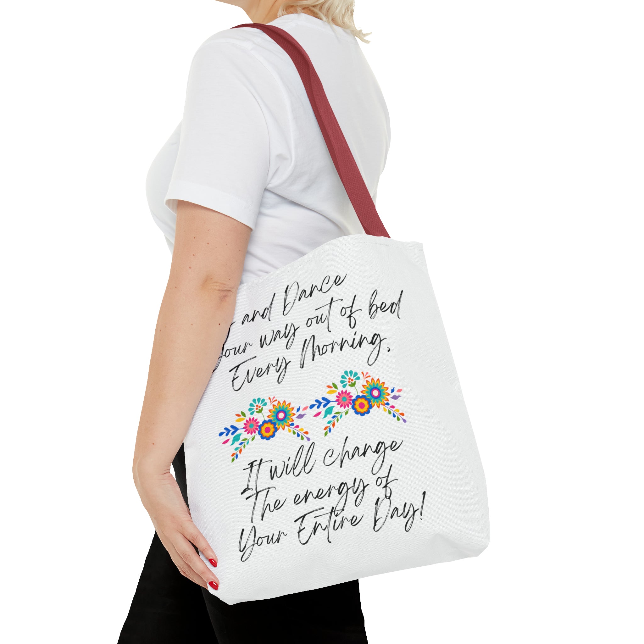 "Sing and Dance Energy" Tote Bag (AOP)