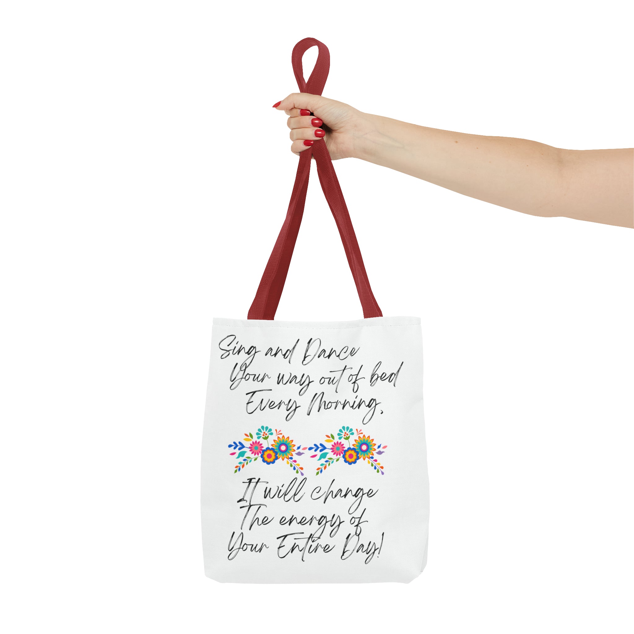 "Sing and Dance Energy" Tote Bag (AOP)