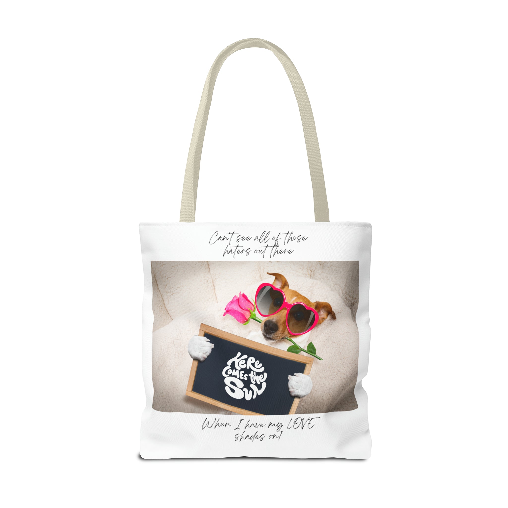 "Dog Love Shades" Tote Bag (AOP)