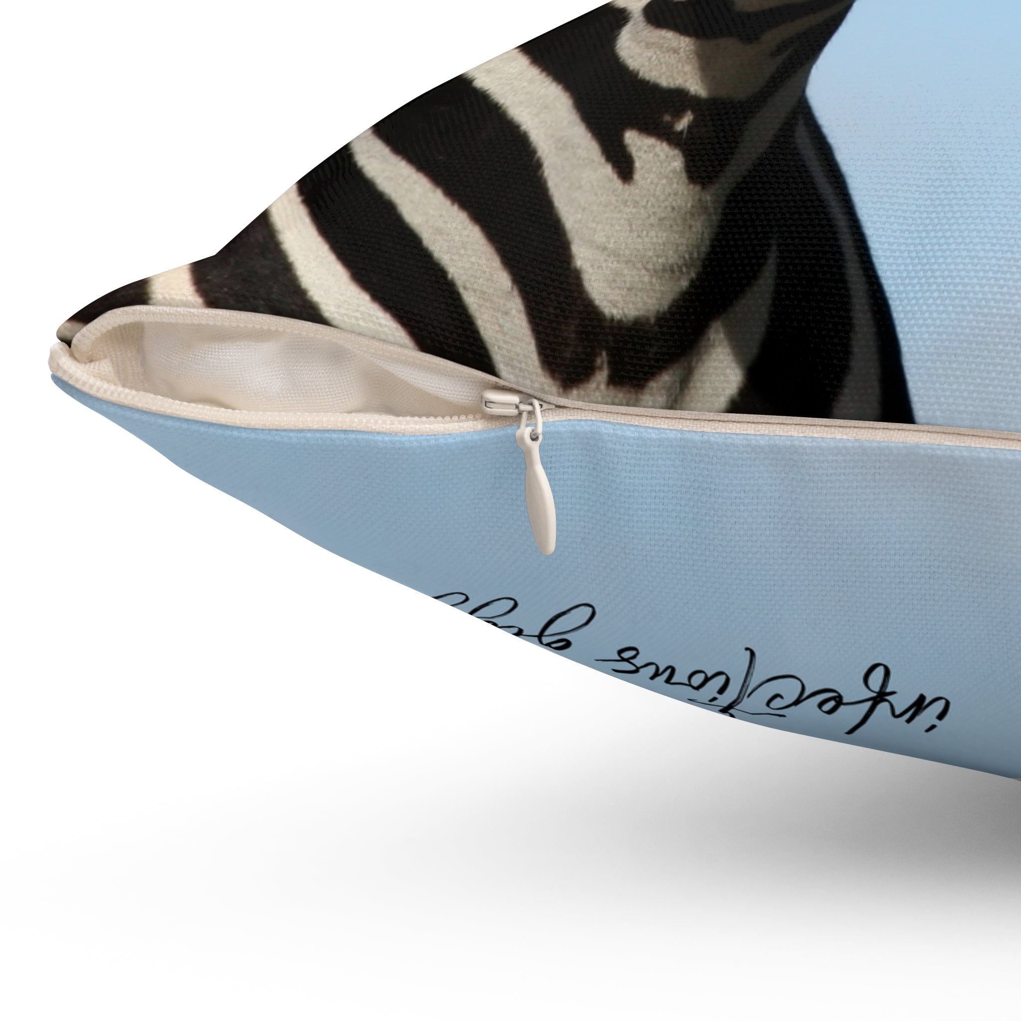 "Infectious Giggles" Spun Polyester Square Pillow