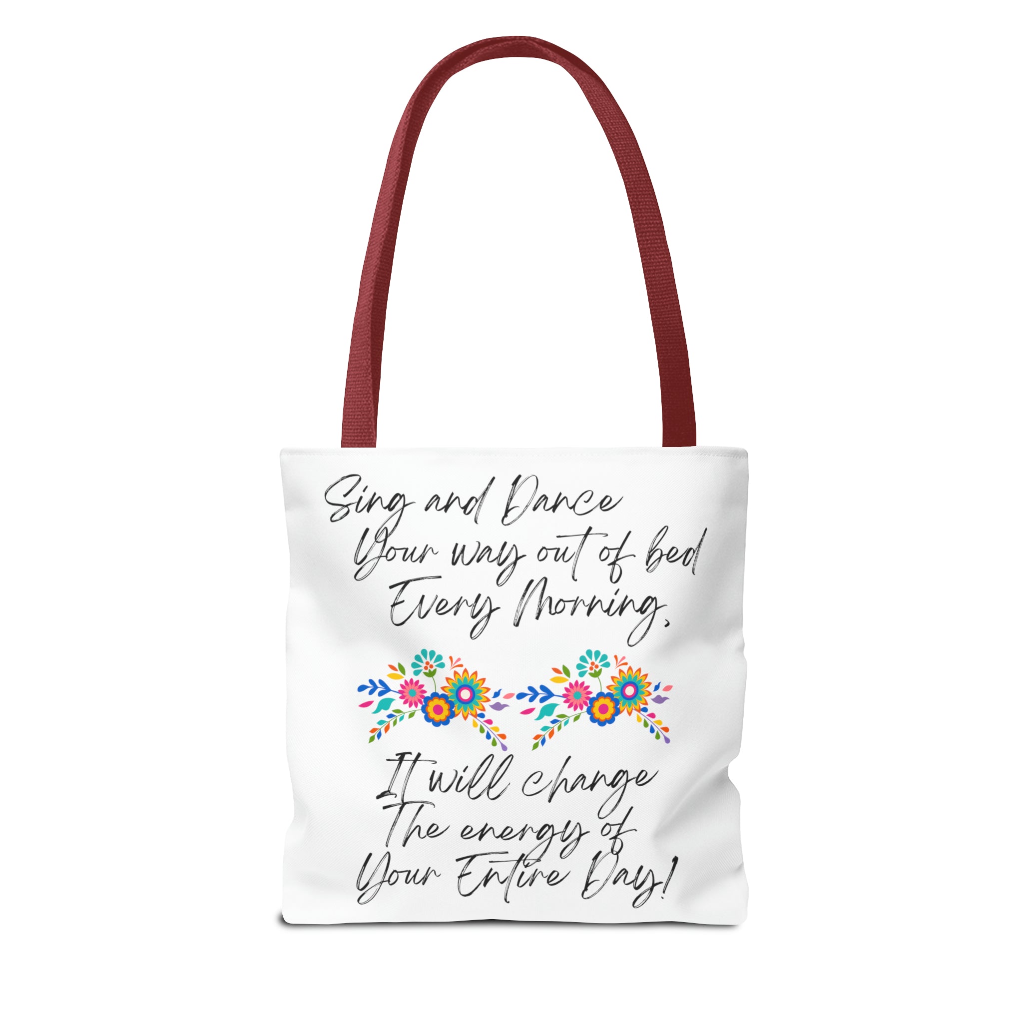 "Sing and Dance Energy" Tote Bag (AOP)