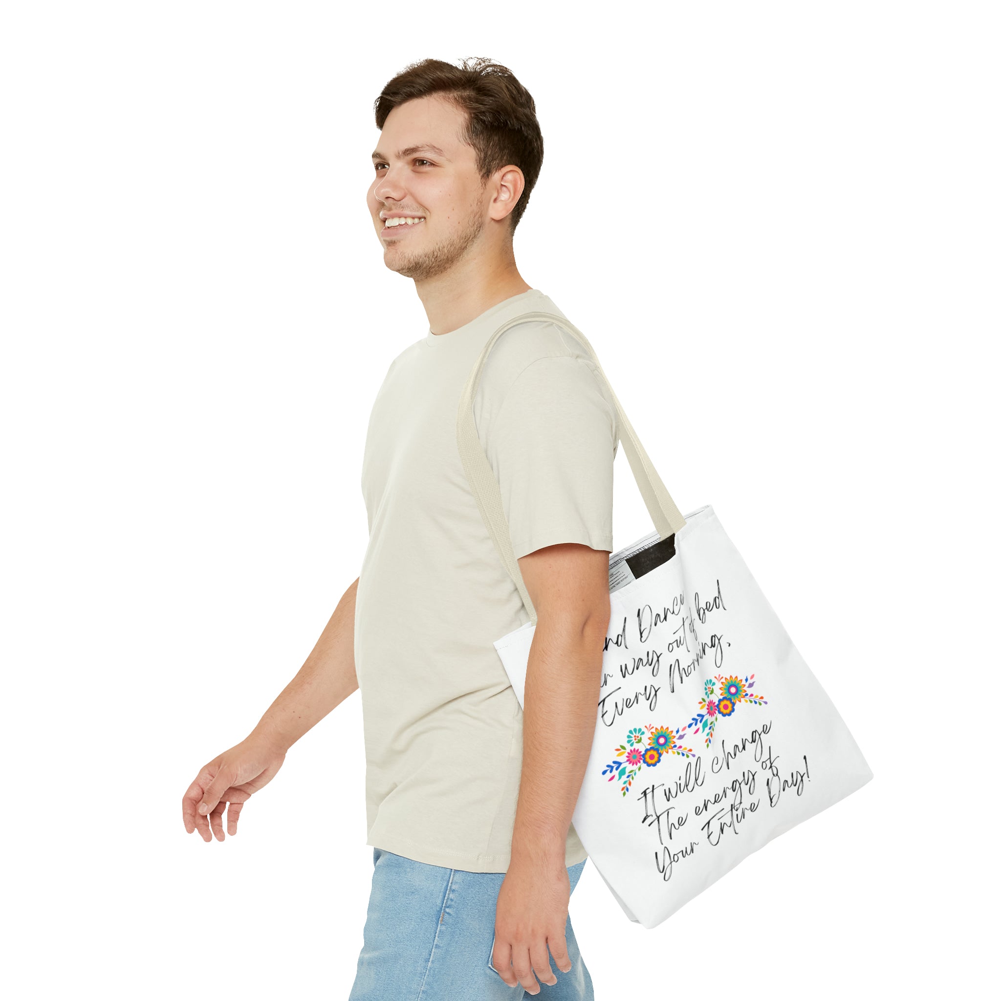 "Sing and Dance Energy" Tote Bag (AOP)