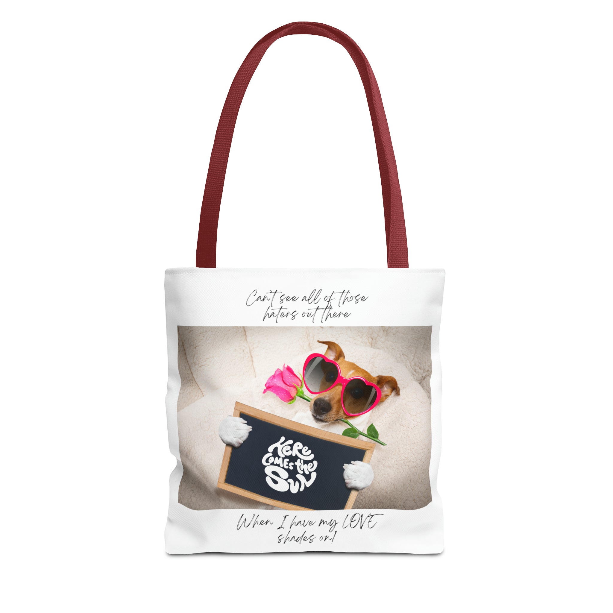 "Dog Love Shades" Tote Bag (AOP)