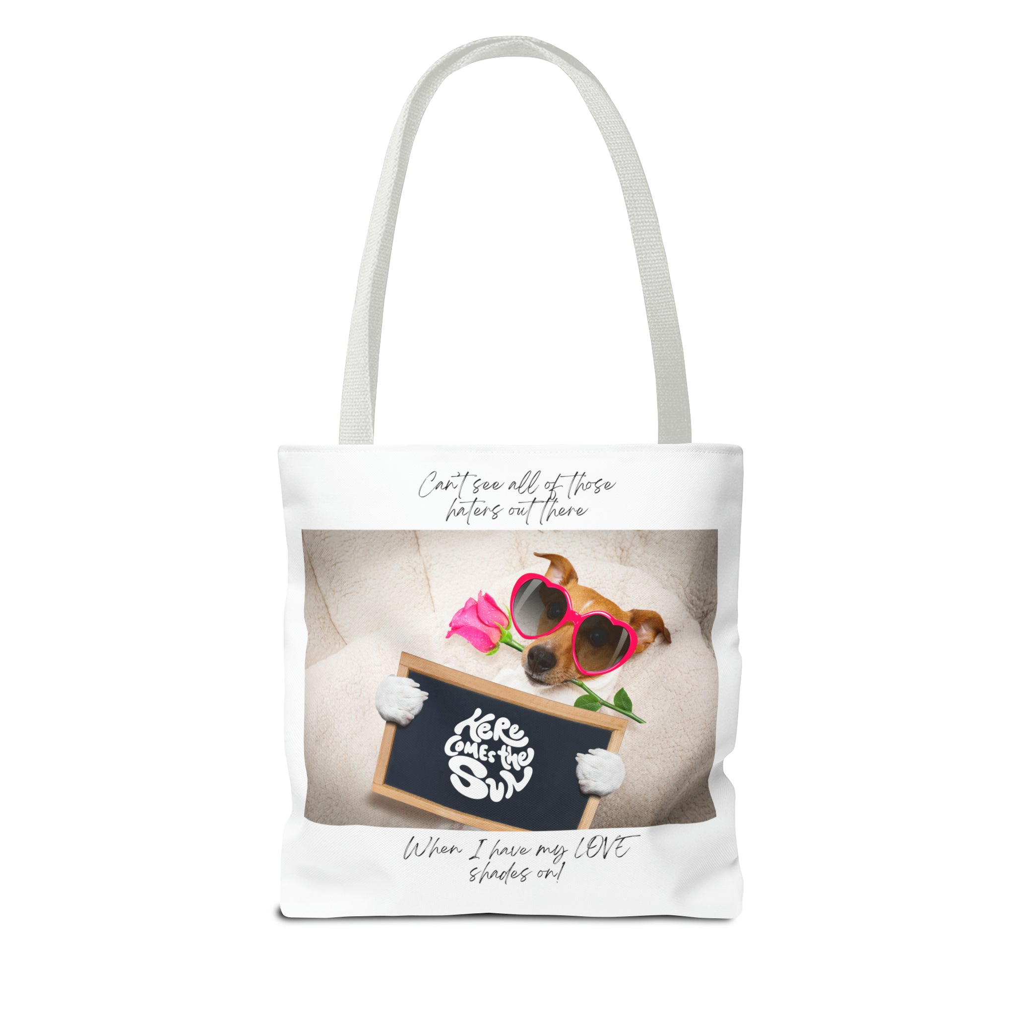 "Dog Love Shades" Tote Bag (AOP)