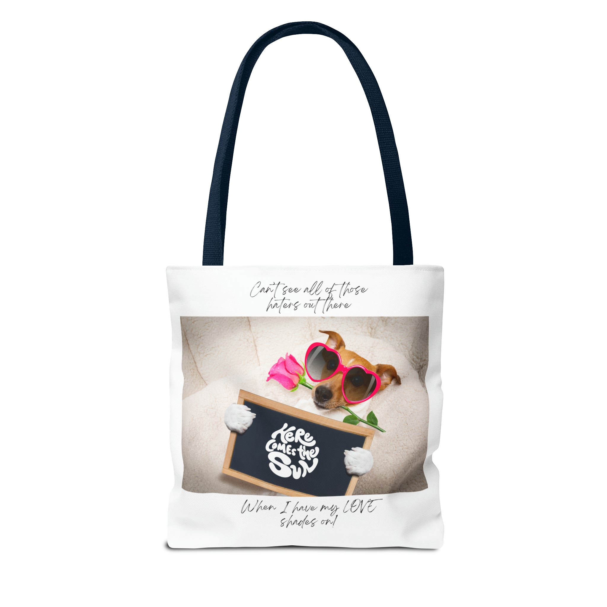 "Dog Love Shades" Tote Bag (AOP)