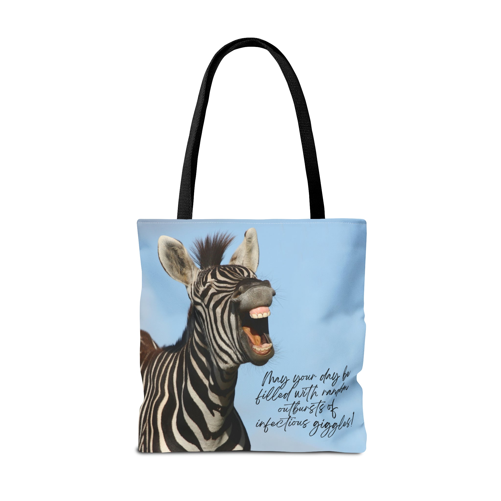 "Infectious Giggles" Tote Bag (AOP)