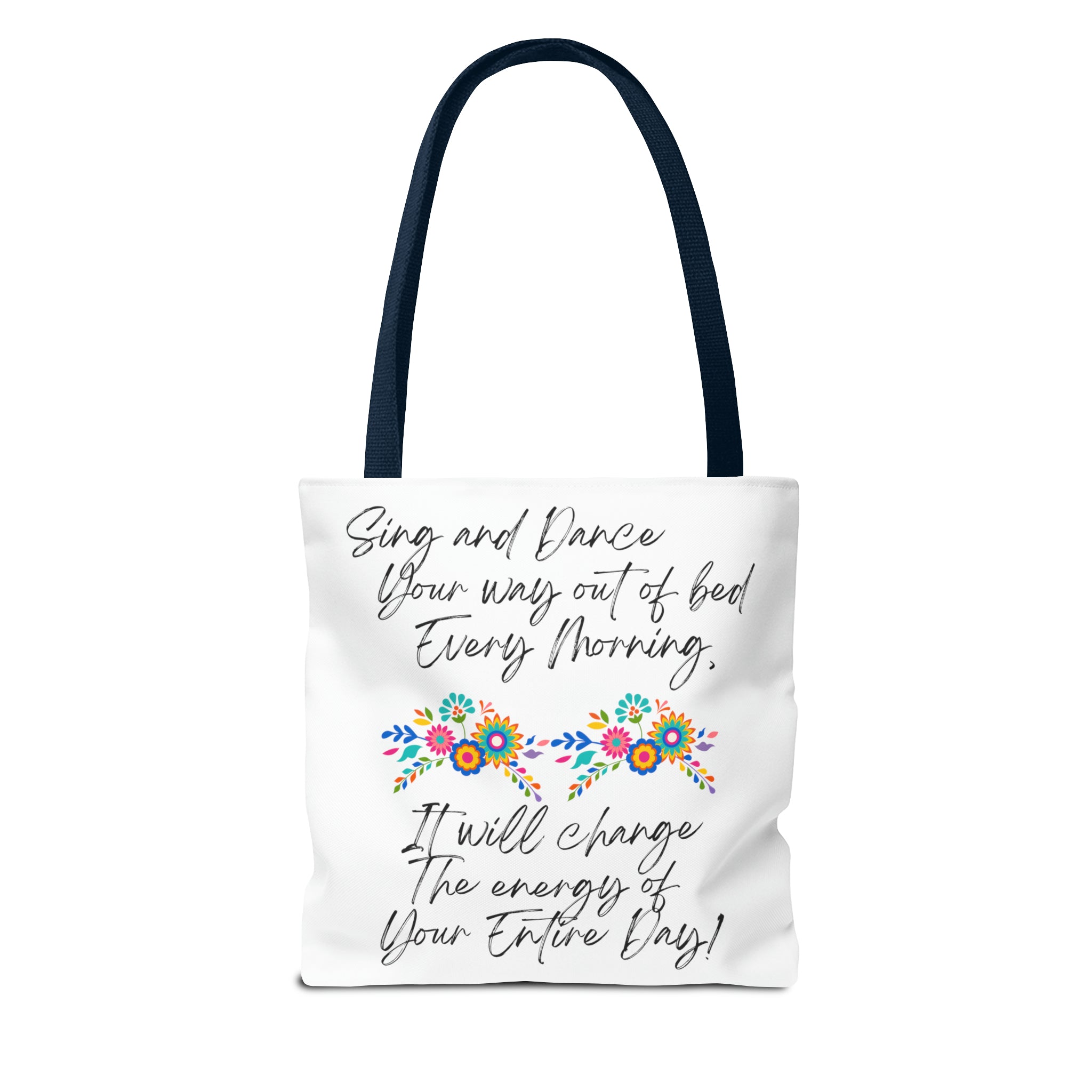 "Sing and Dance Energy" Tote Bag (AOP)