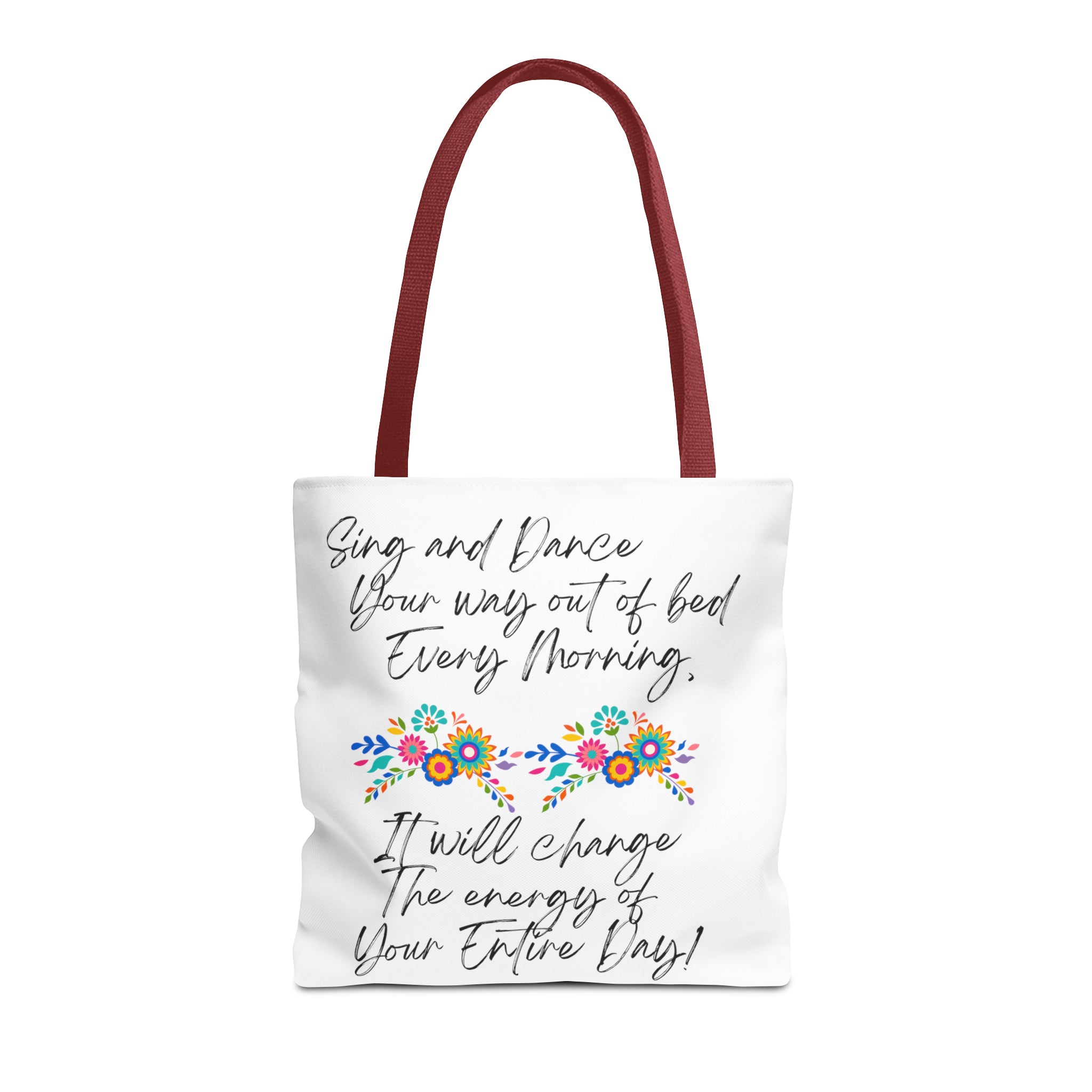 "Sing and Dance Energy" Tote Bag (AOP)