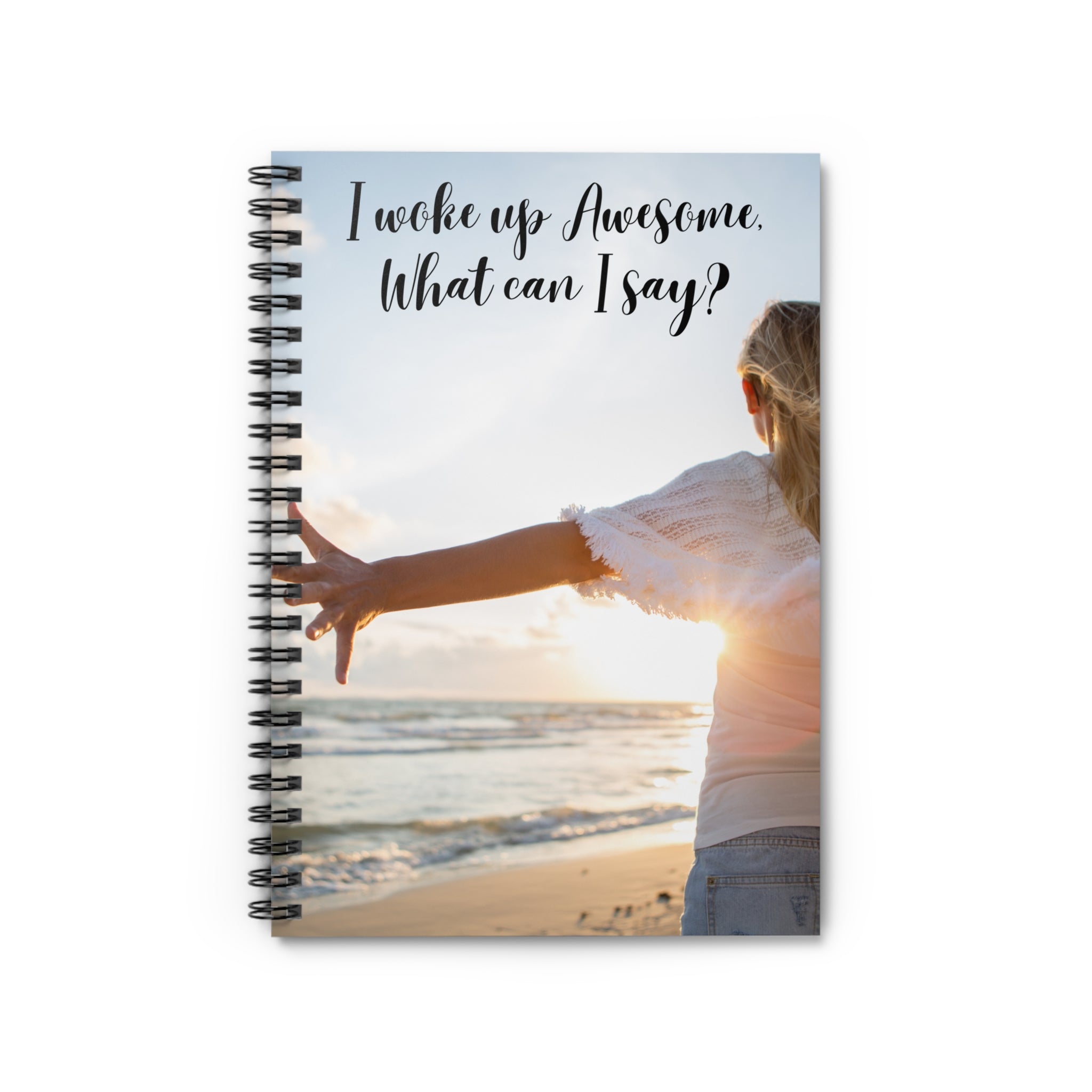 "Awesome" Spiral Notebook - Ruled Line