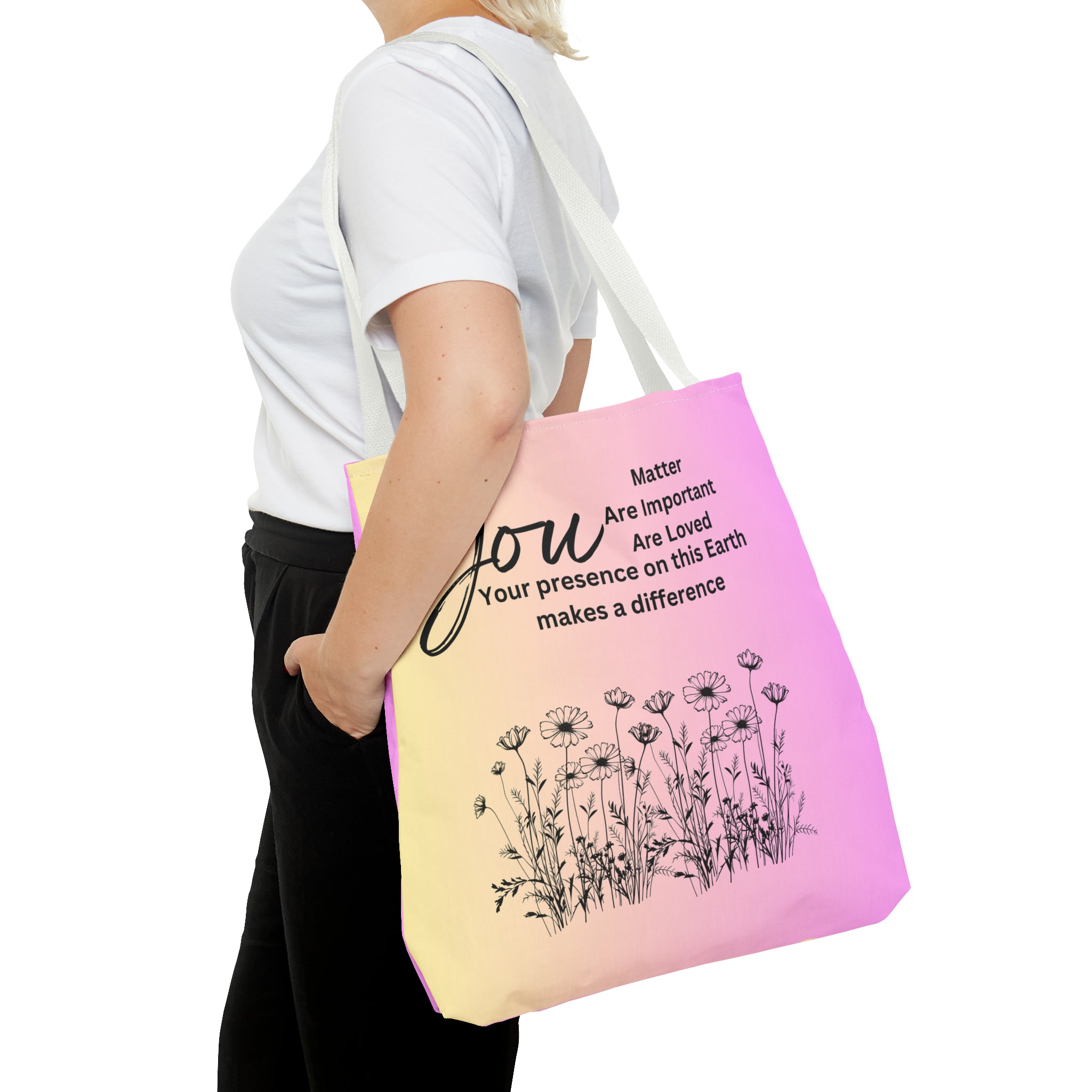 "You" Tote Bag (AOP)