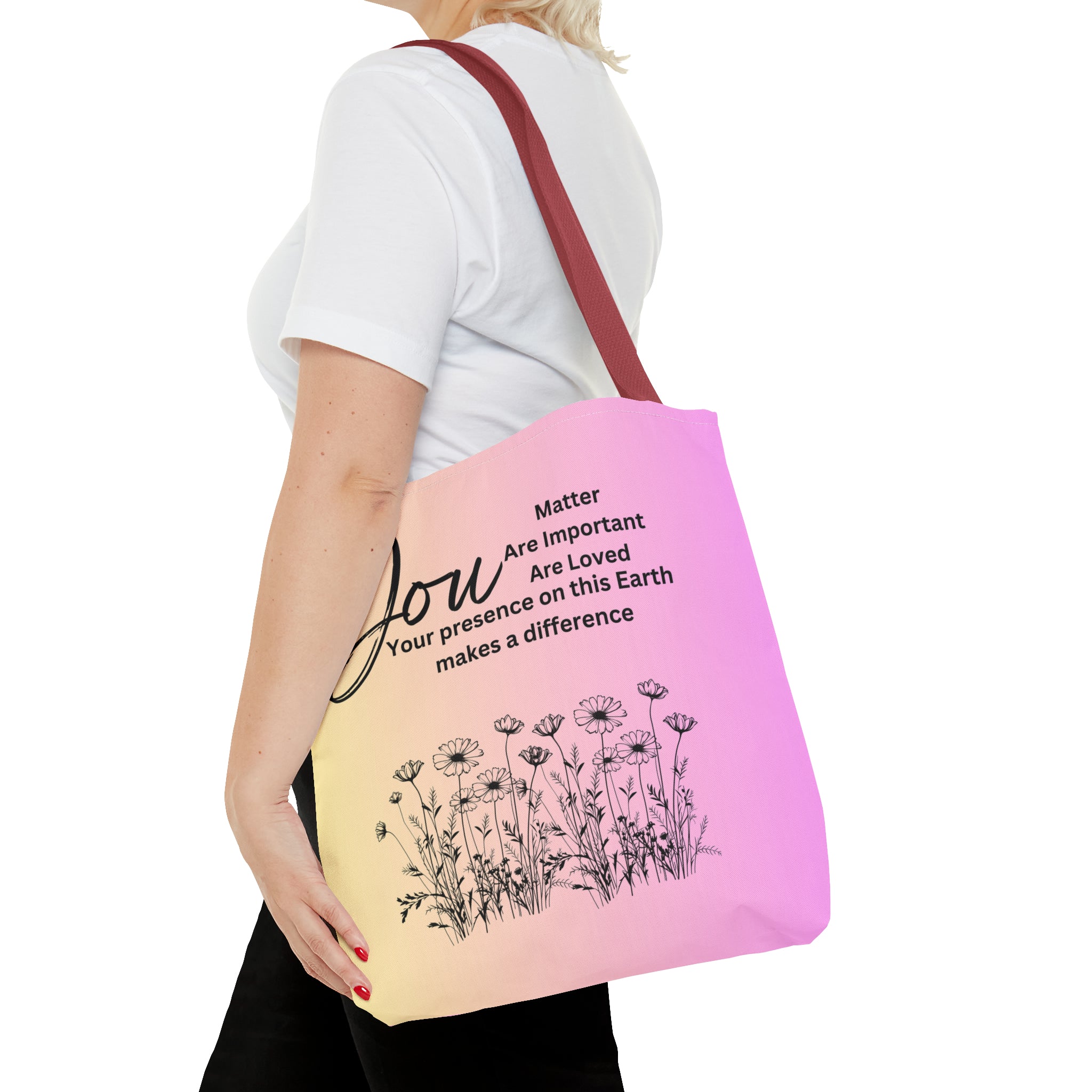 "You" Tote Bag (AOP)