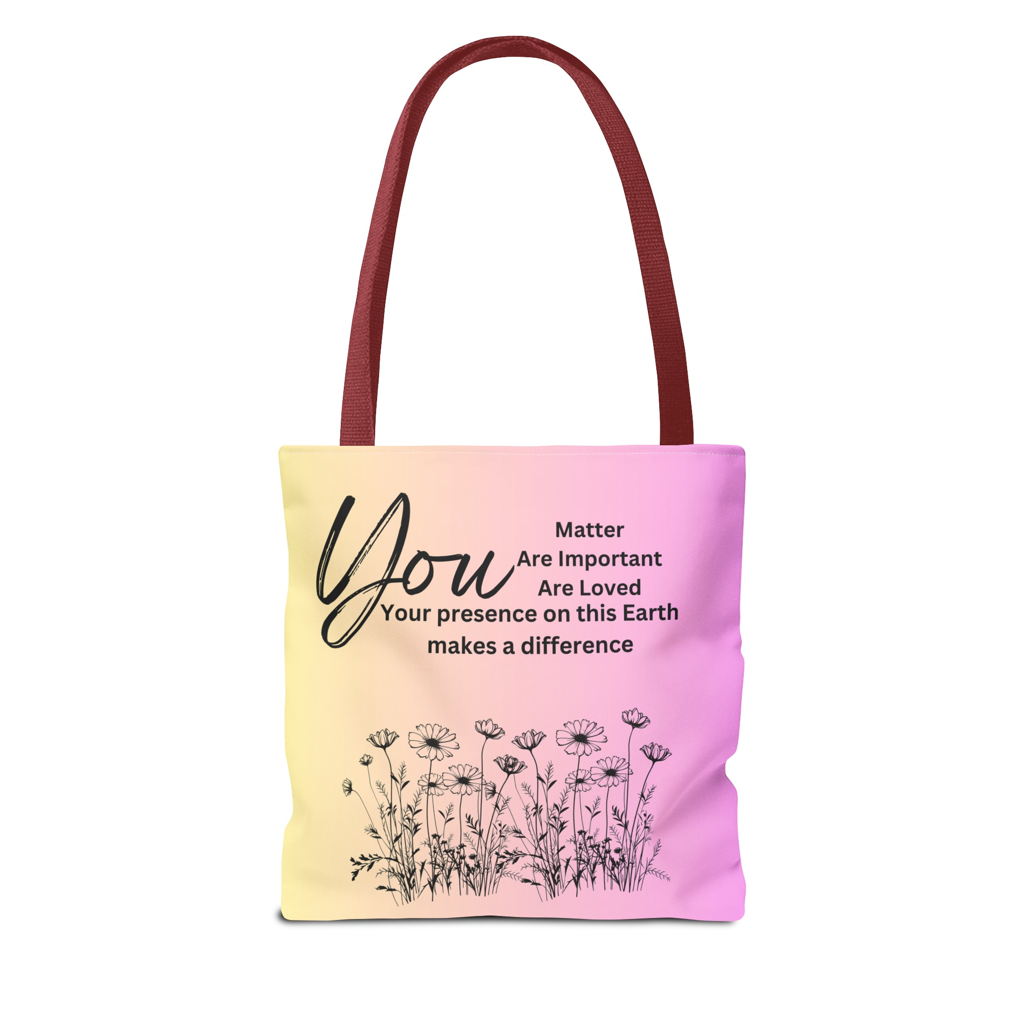 "You" Tote Bag (AOP)