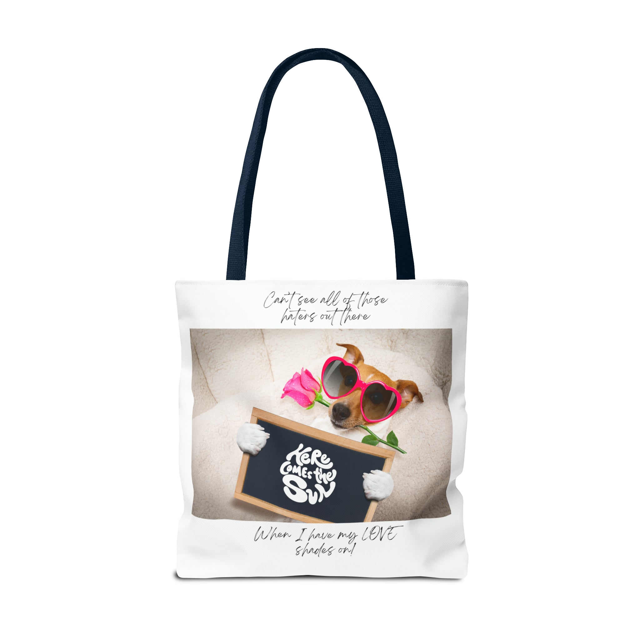 "Dog Love Shades" Tote Bag (AOP)