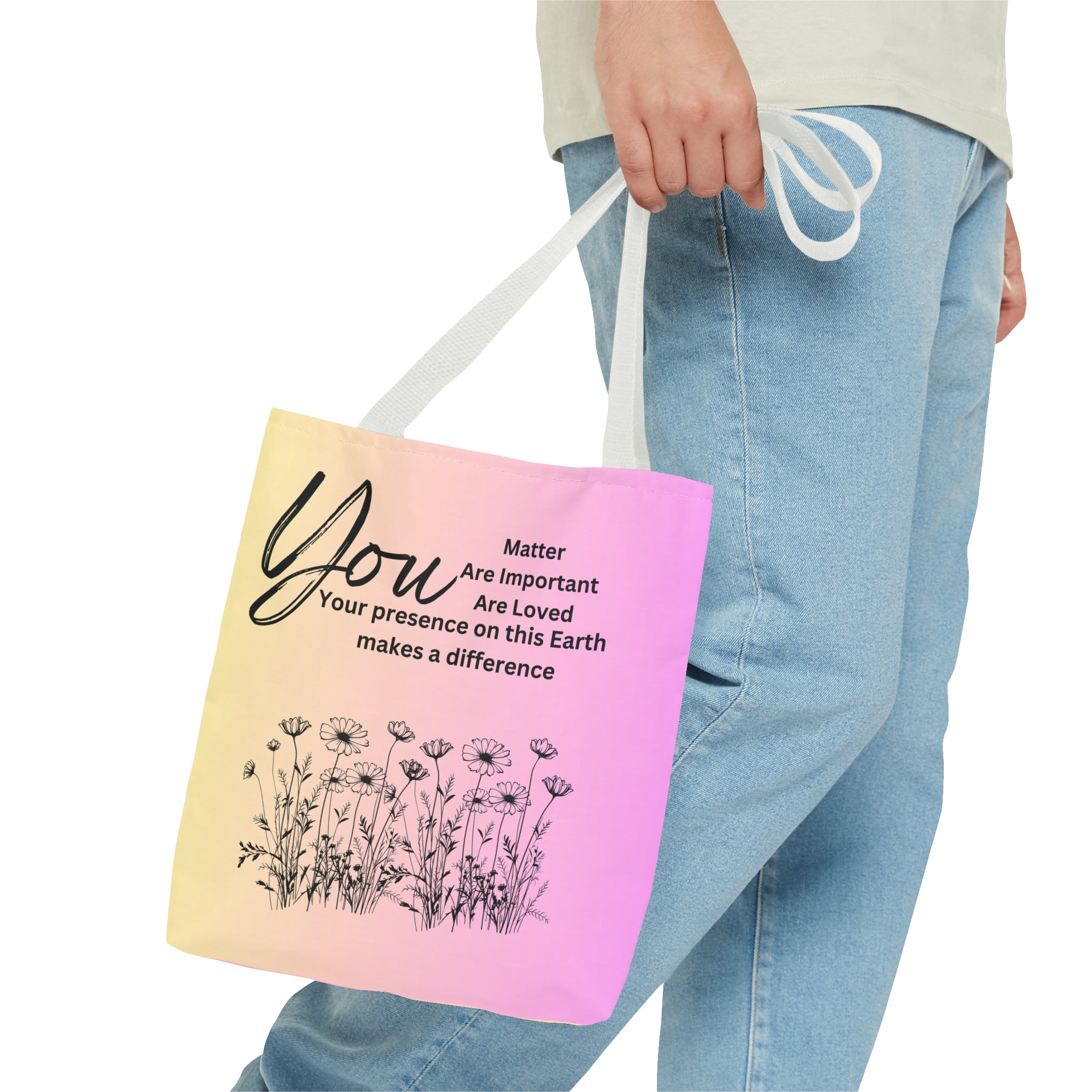 "You" Tote Bag (AOP)