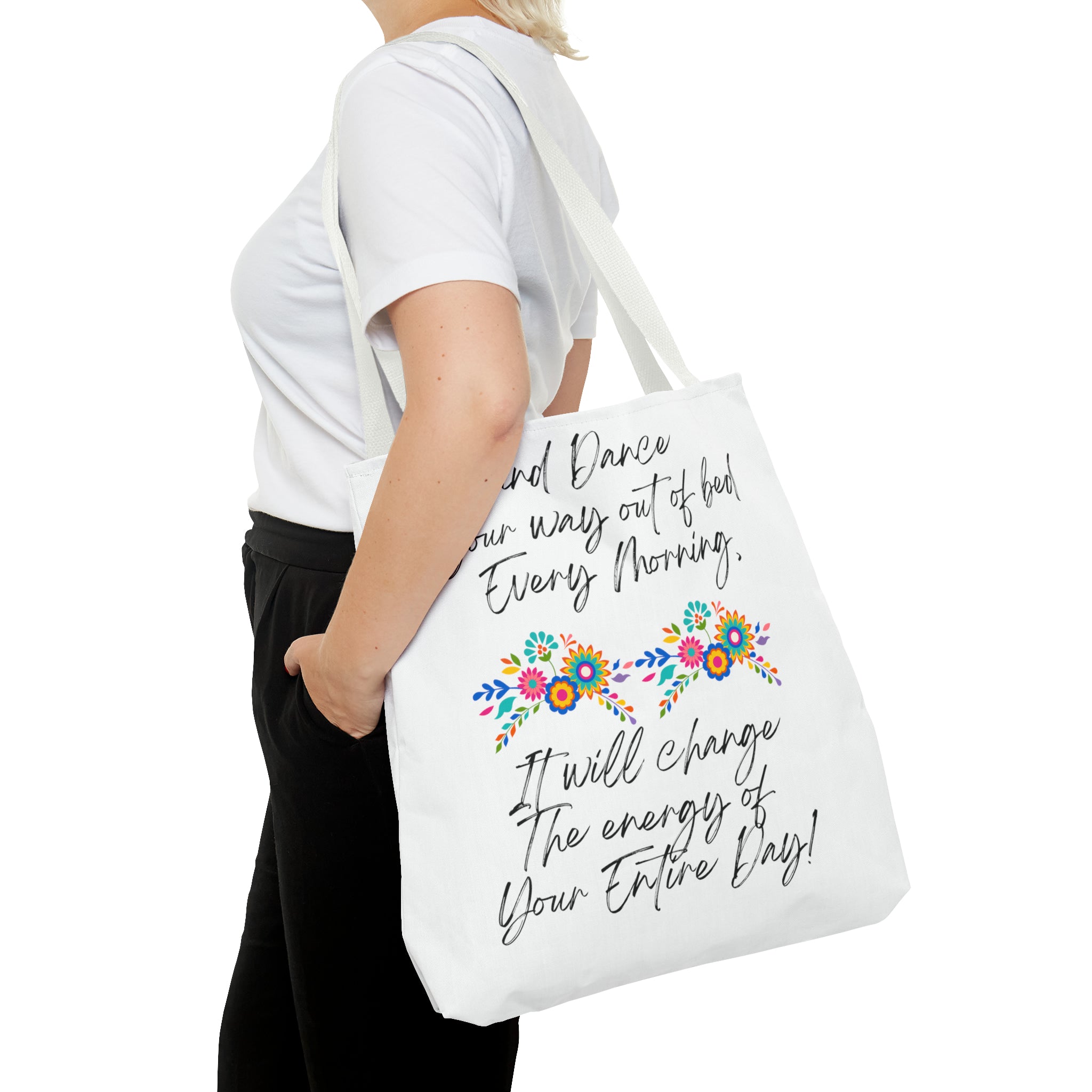 "Sing and Dance Energy" Tote Bag (AOP)