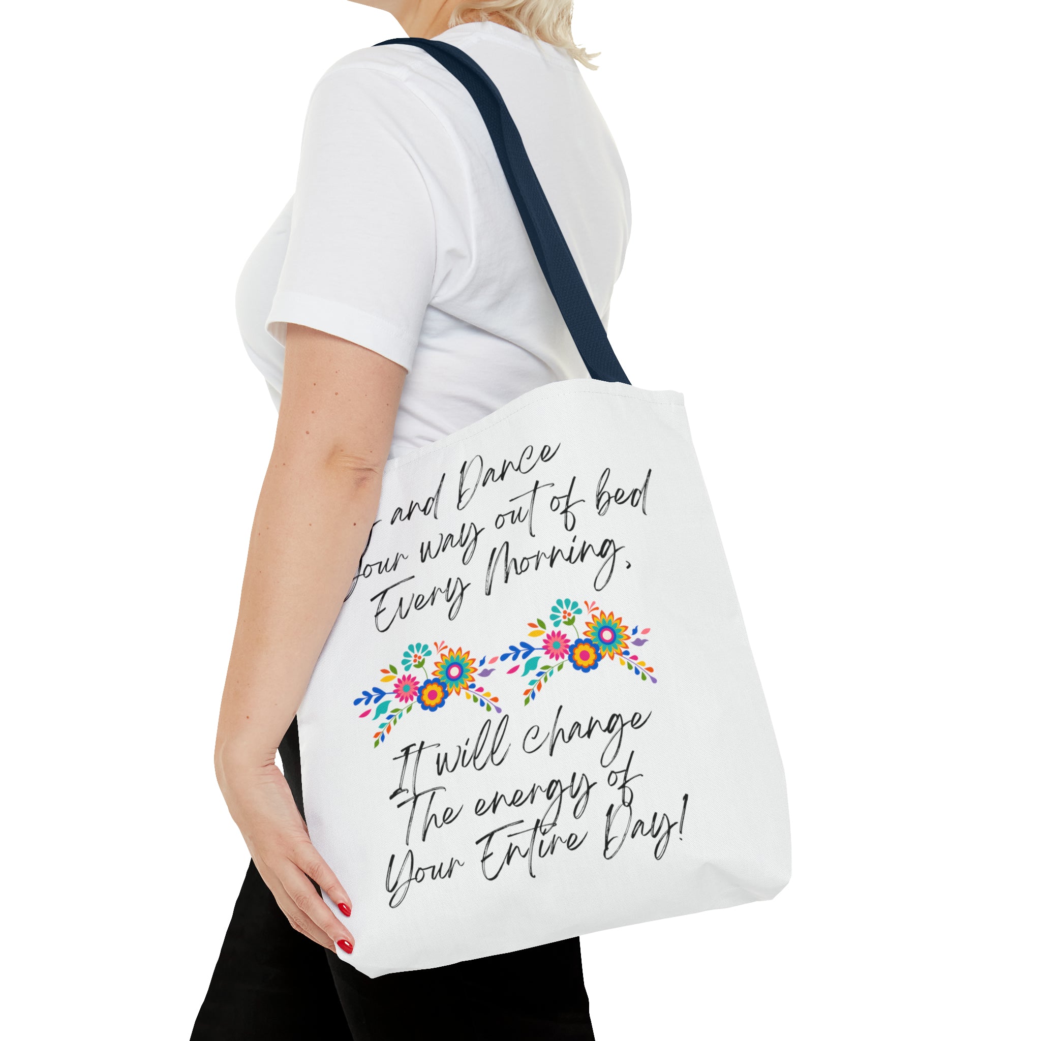 "Sing and Dance Energy" Tote Bag (AOP)