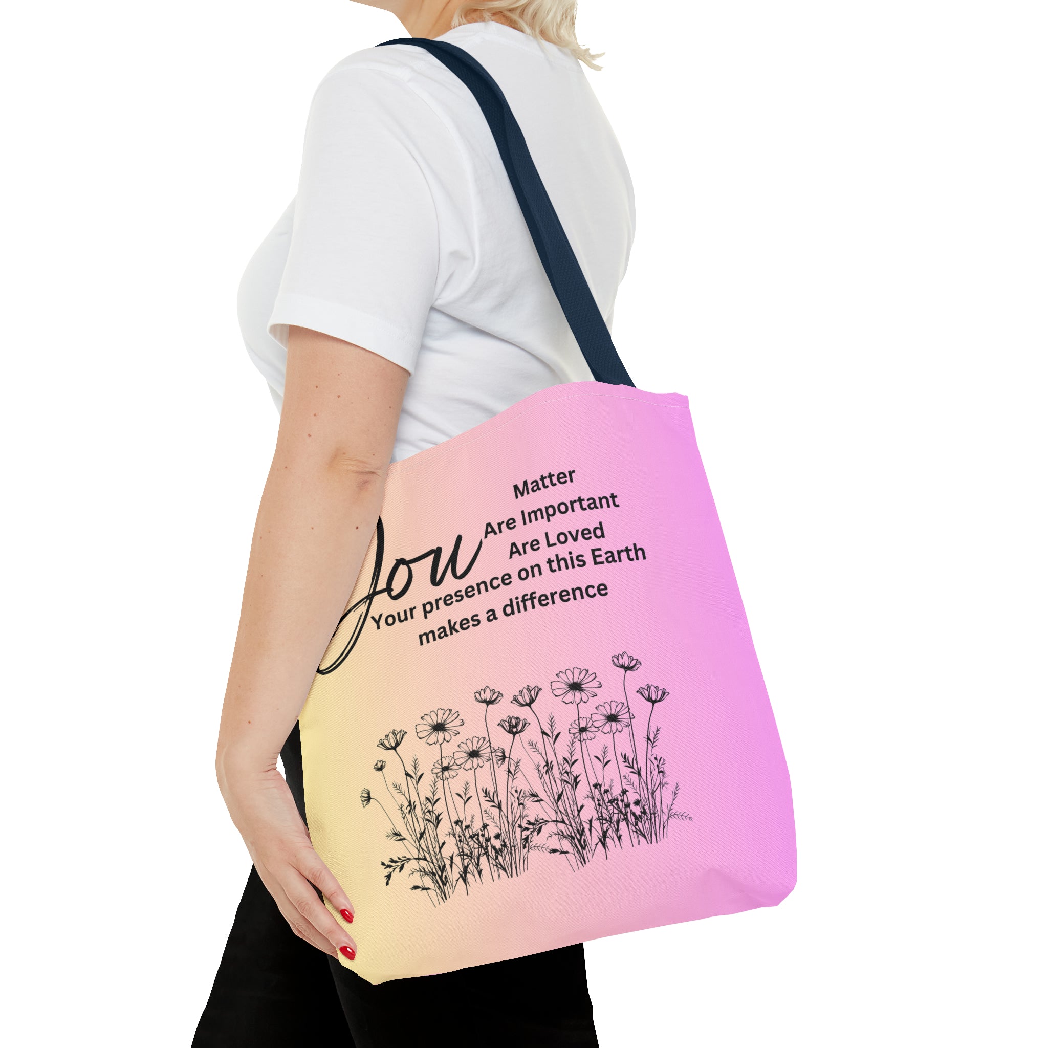 "You" Tote Bag (AOP)