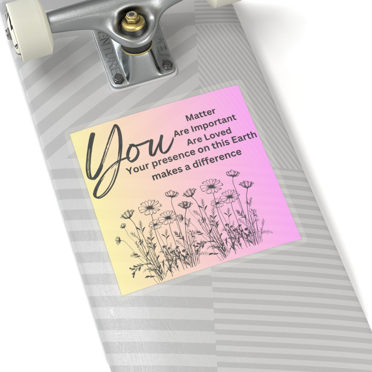 "You" Kiss-Cut Stickers