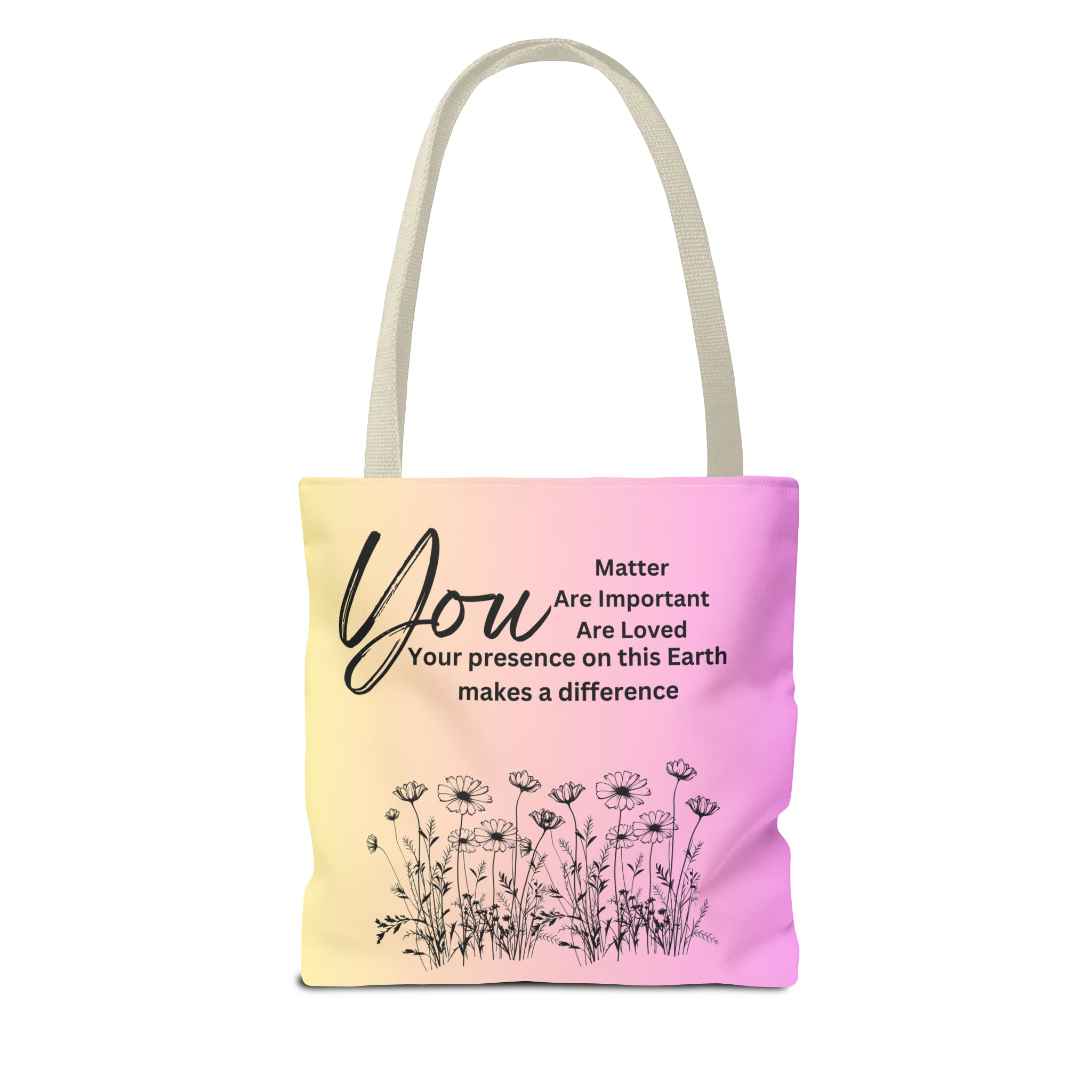 "You" Tote Bag (AOP)