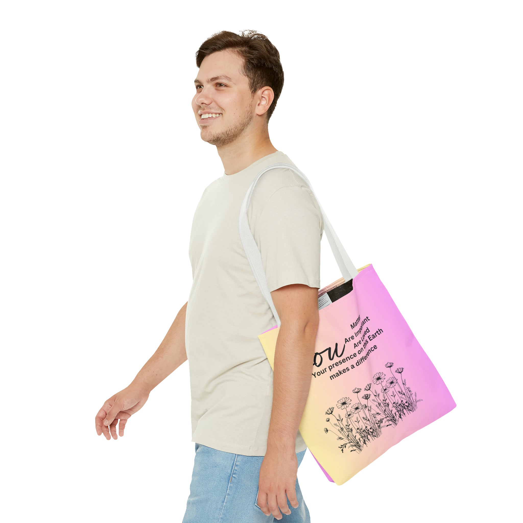 "You" Tote Bag (AOP)