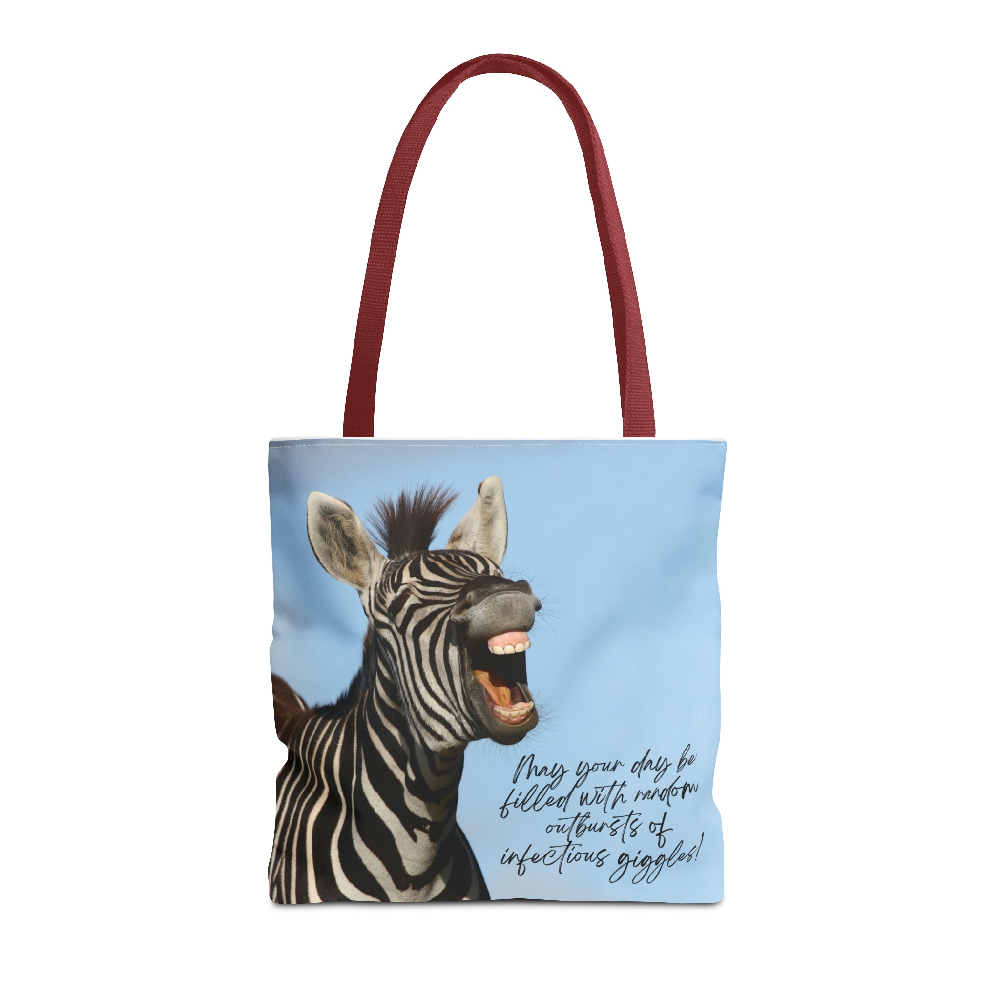 "Infectious Giggles" Tote Bag (AOP)